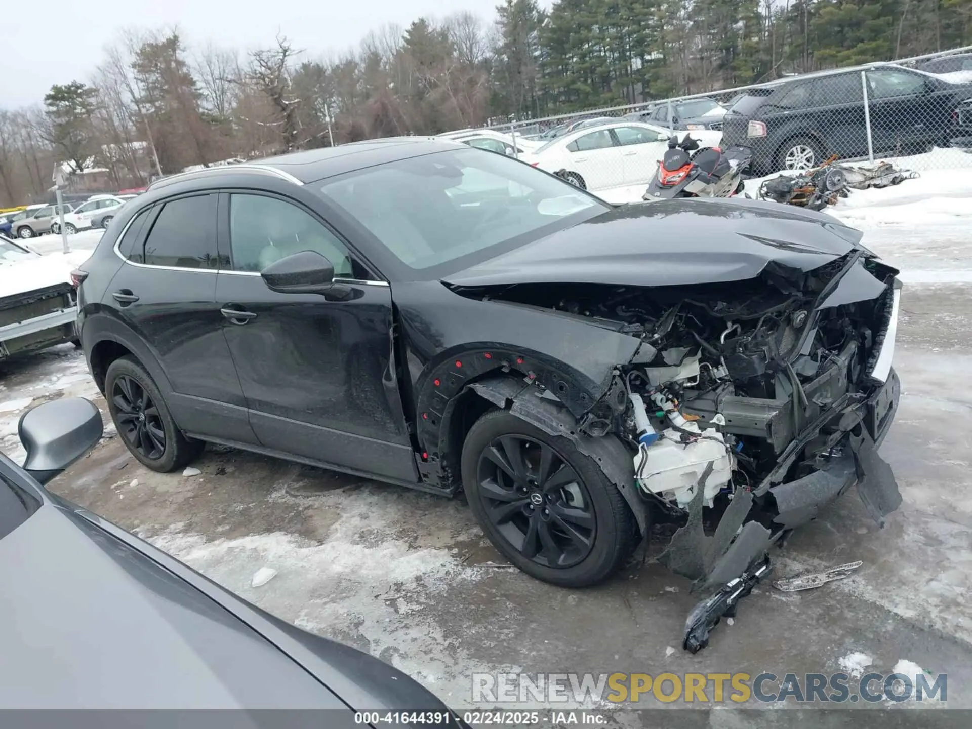 13 Photograph of a damaged car 3MVDMBDY1MM269353 MAZDA CX-30 2021