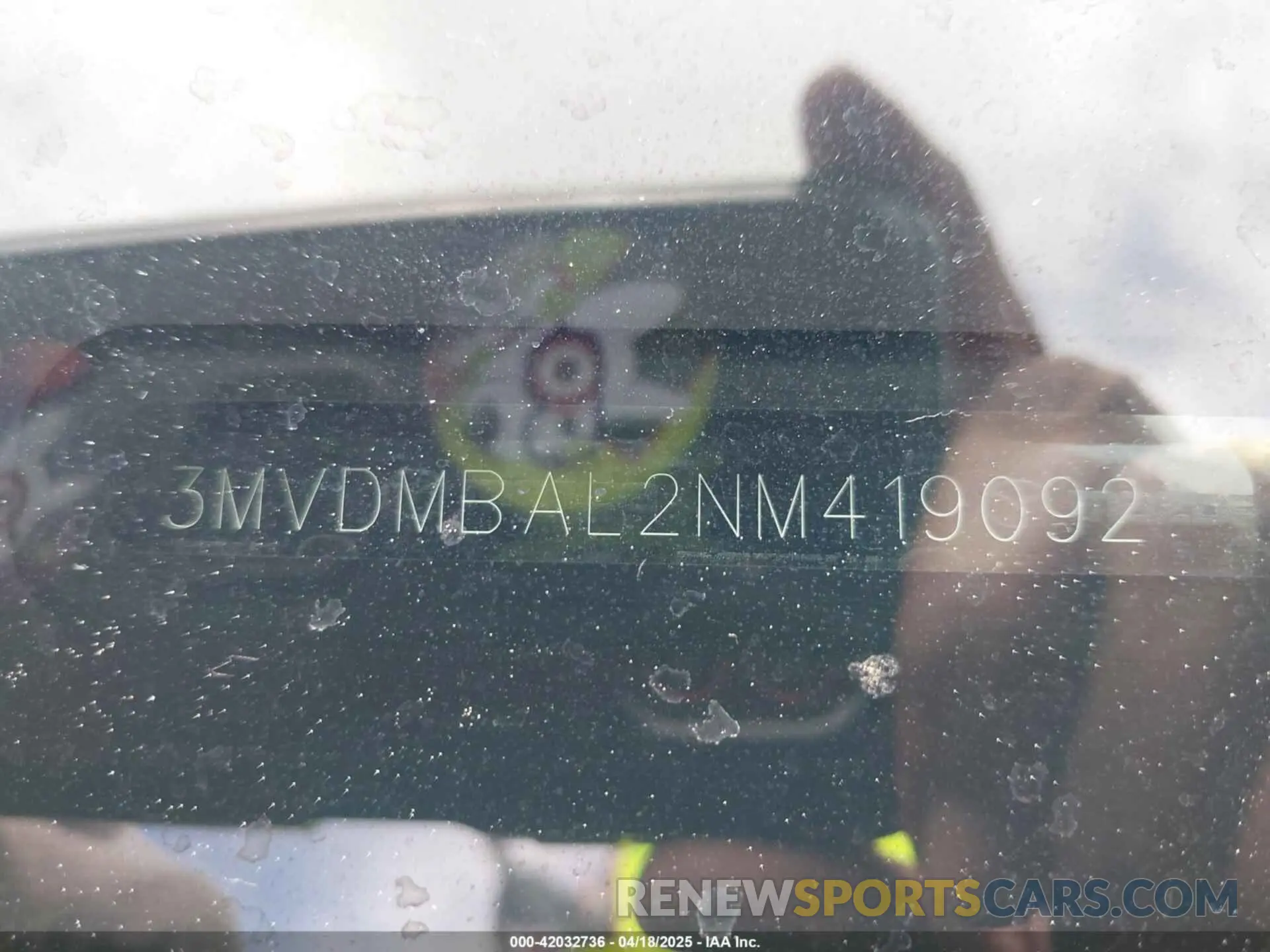 9 Photograph of a damaged car 3MVDMBAL2NM419092 MAZDA CX-30 2022