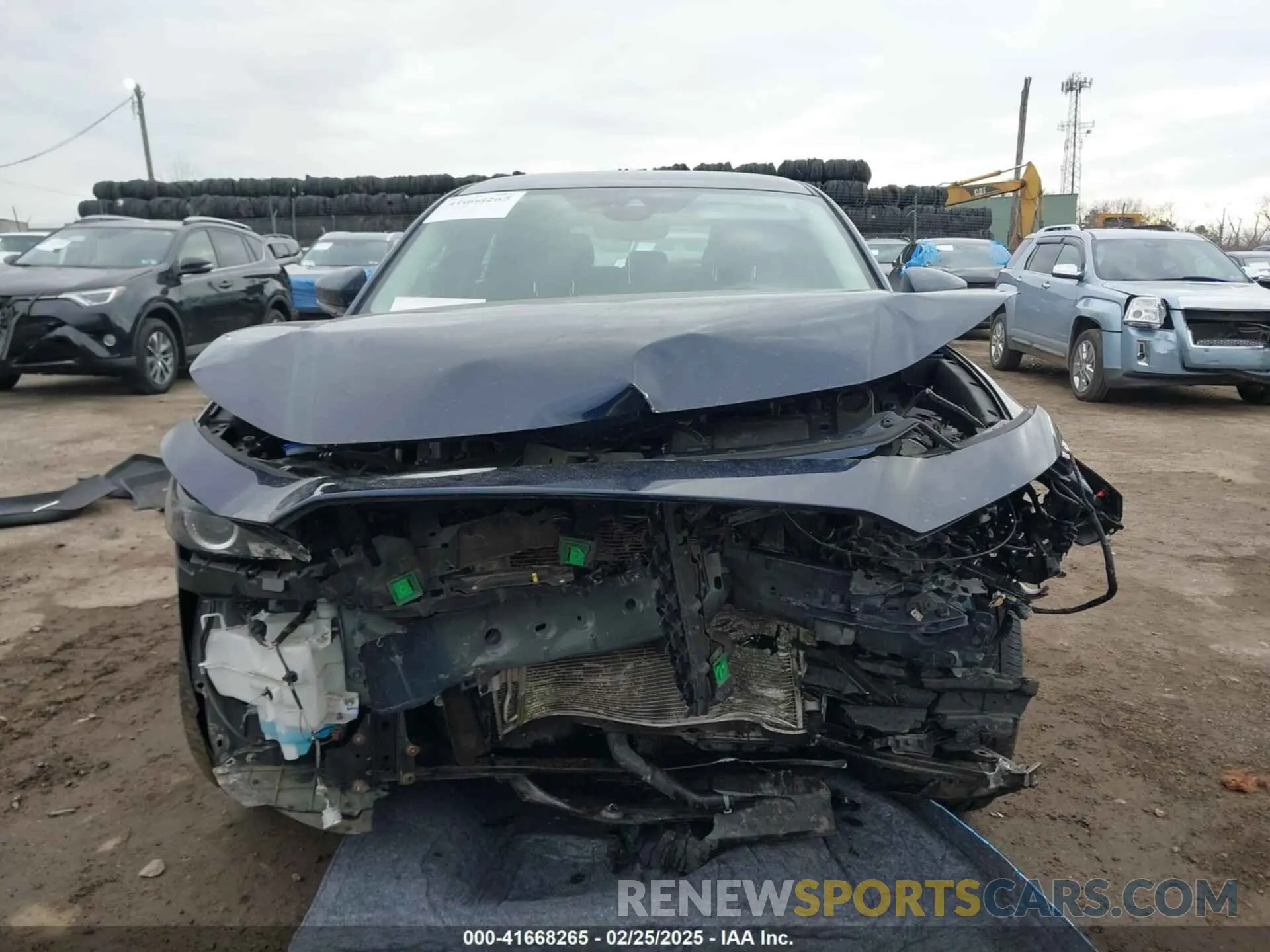 11 Photograph of a damaged car 3MVDMBAL8NM411739 MAZDA CX-30 2022