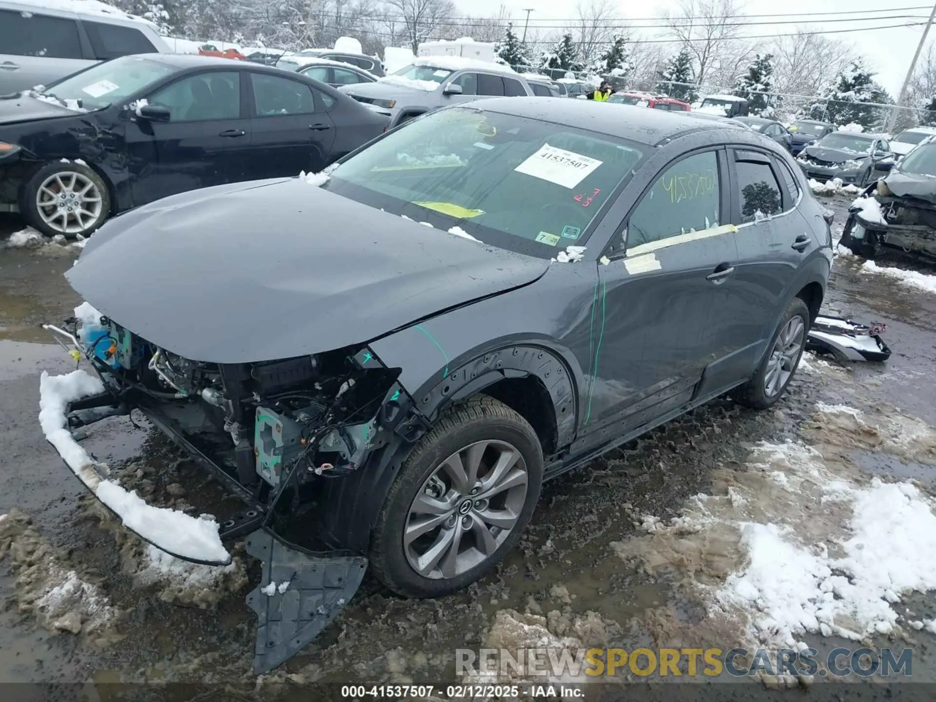 2 Фотография поврежденного автомобиля 3MVDMBBL2NM456710 MAZDA CX-30 2022