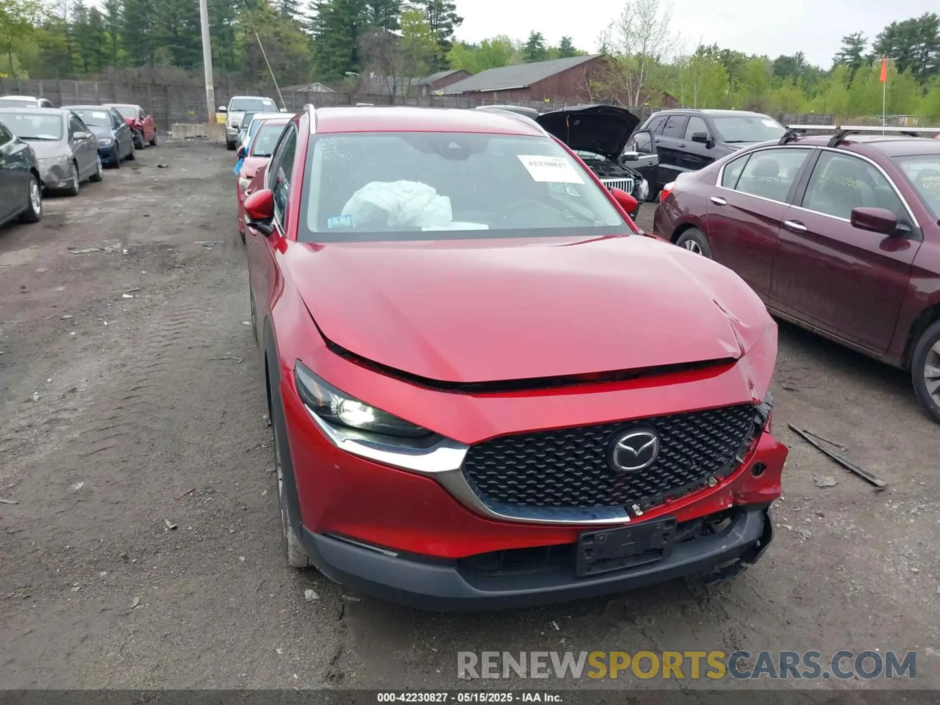 12 Photograph of a damaged car 3MVDMBBL8NM408371 MAZDA CX-30 2022