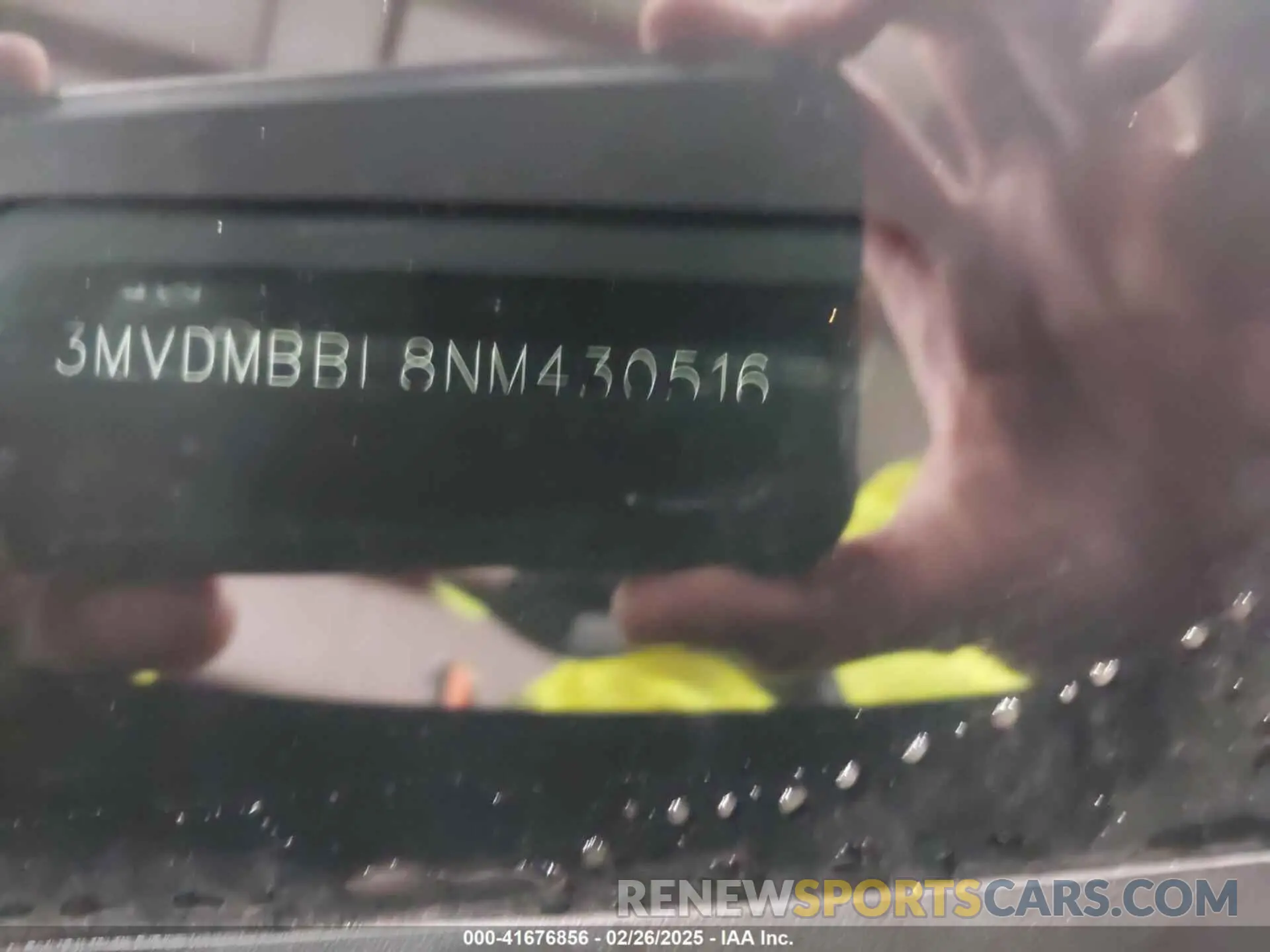9 Фотография поврежденного автомобиля 3MVDMBBL8NM430516 MAZDA CX-30 2022
