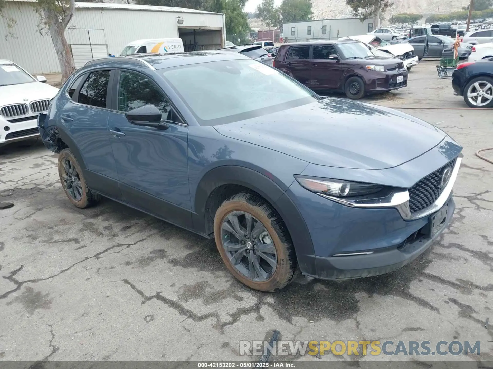 1 Фотография поврежденного автомобиля 3MVDMBCL0NM456154 MAZDA CX-30 2022