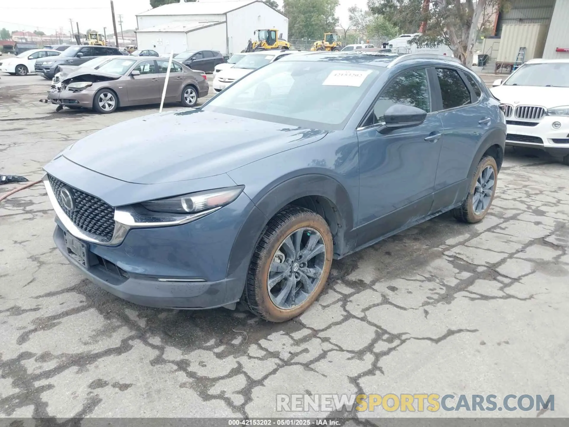 2 Фотография поврежденного автомобиля 3MVDMBCL0NM456154 MAZDA CX-30 2022