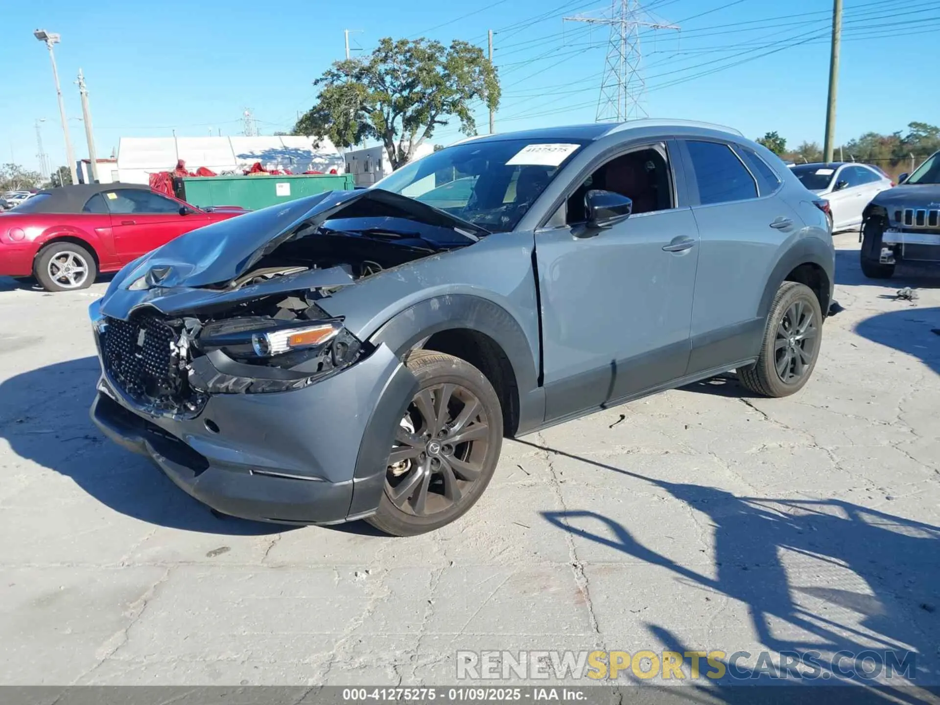 2 Photograph of a damaged car 3MVDMBCL1NM404693 MAZDA CX-30 2022
