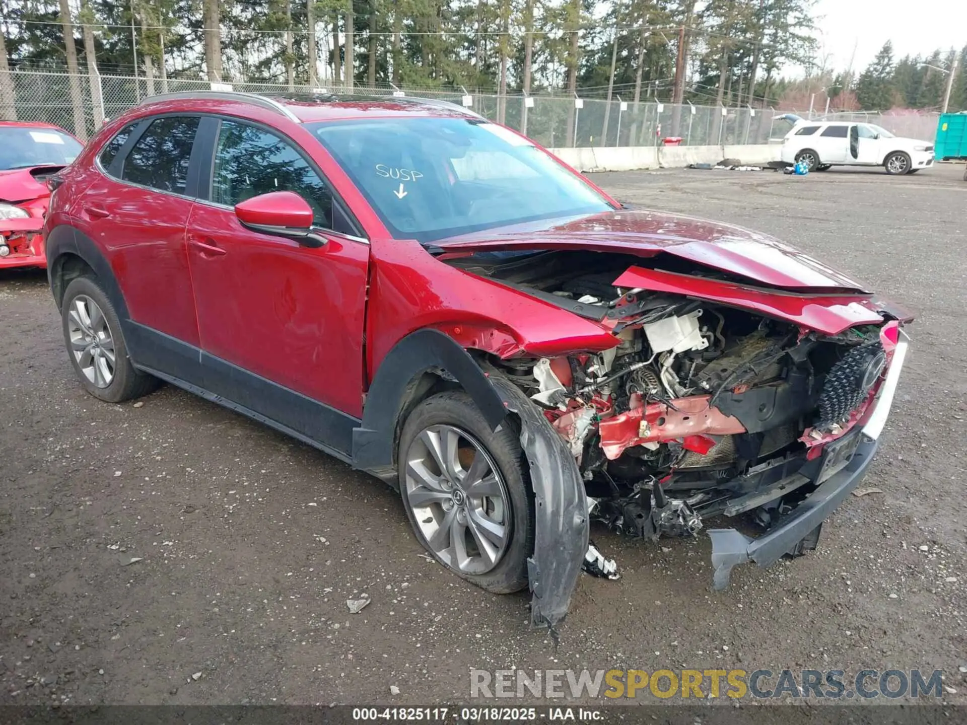 1 Фотография поврежденного автомобиля 3MVDMBCL1NM430582 MAZDA CX-30 2022