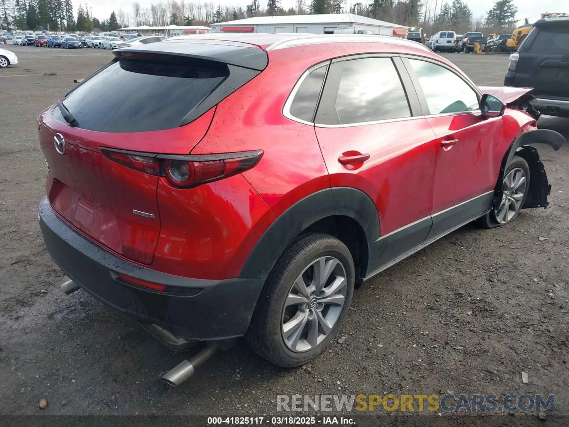 4 Фотография поврежденного автомобиля 3MVDMBCL1NM430582 MAZDA CX-30 2022
