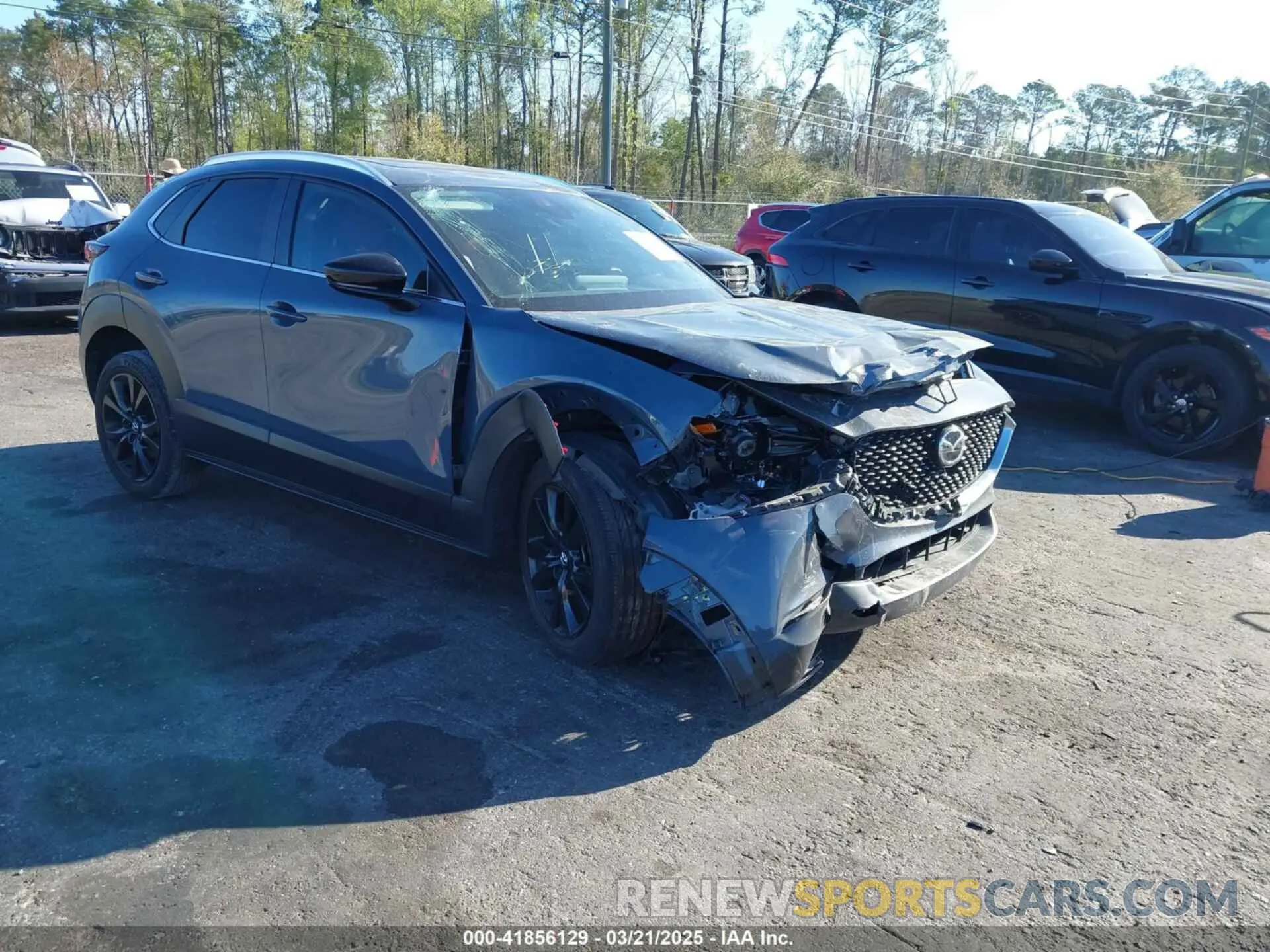 1 Photograph of a damaged car 3MVDMBCL1NM440965 MAZDA CX-30 2022