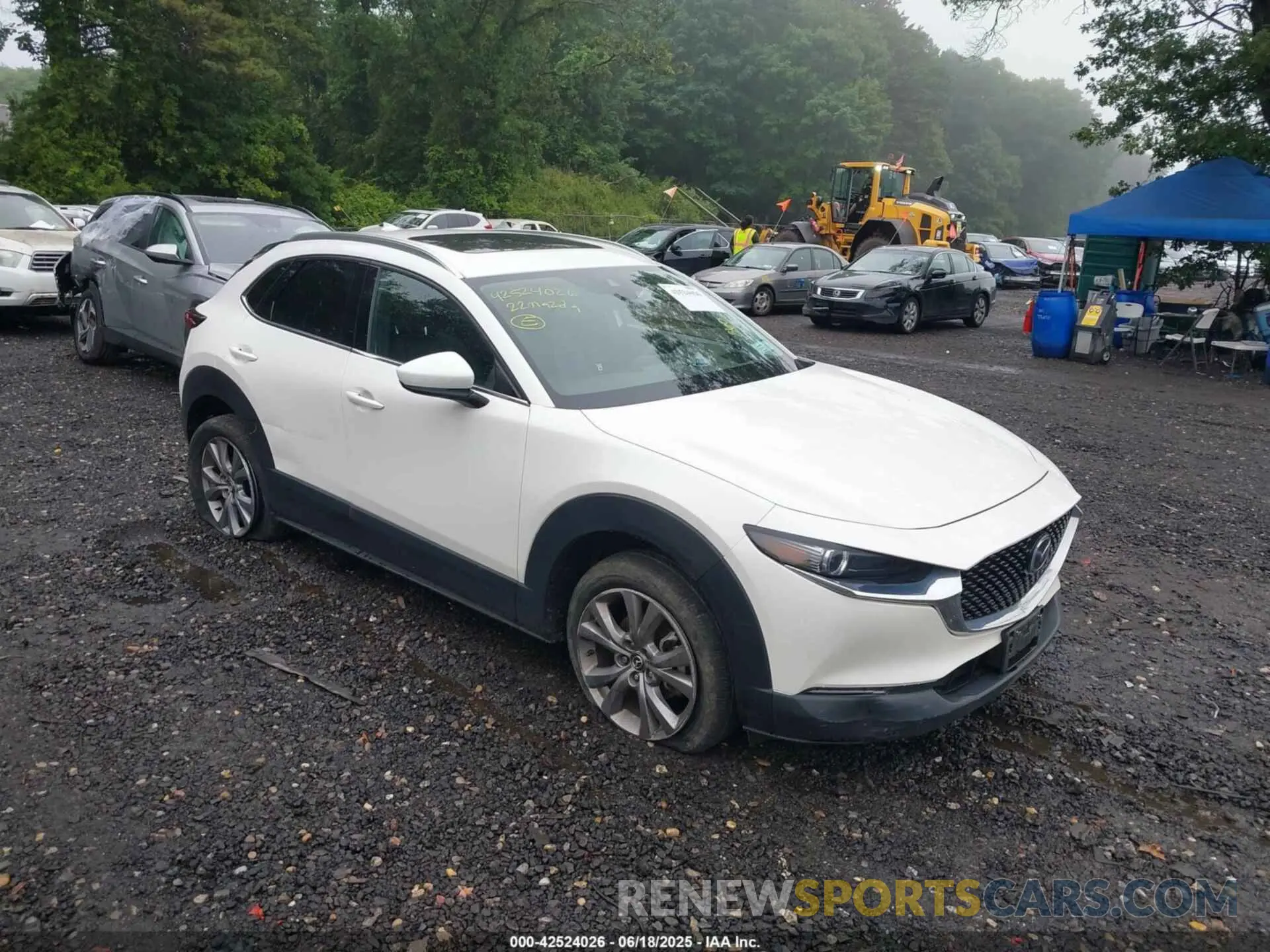 1 Photograph of a damaged car 3MVDMBDL3NM423566 MAZDA CX-30 2022