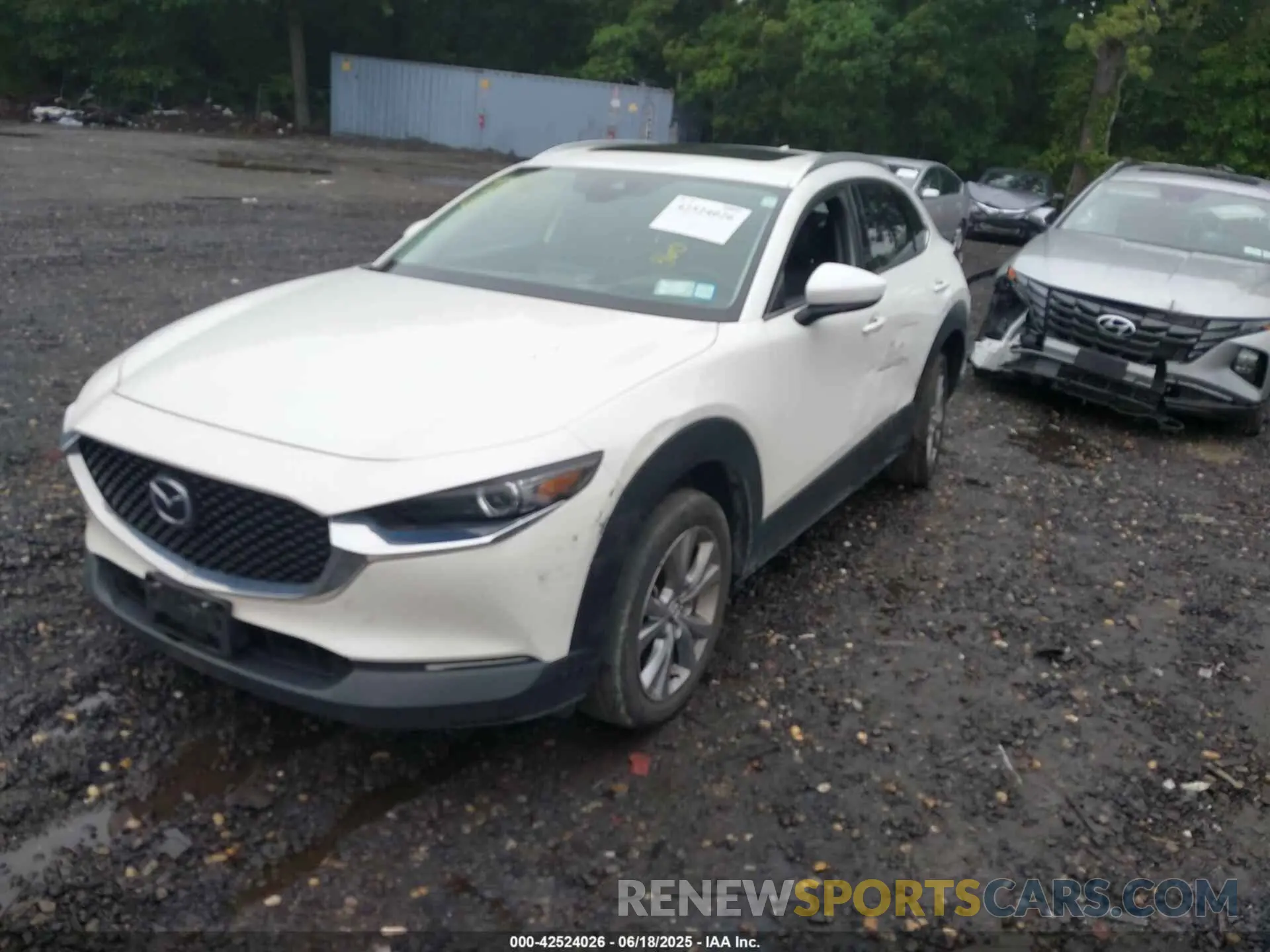 2 Photograph of a damaged car 3MVDMBDL3NM423566 MAZDA CX-30 2022