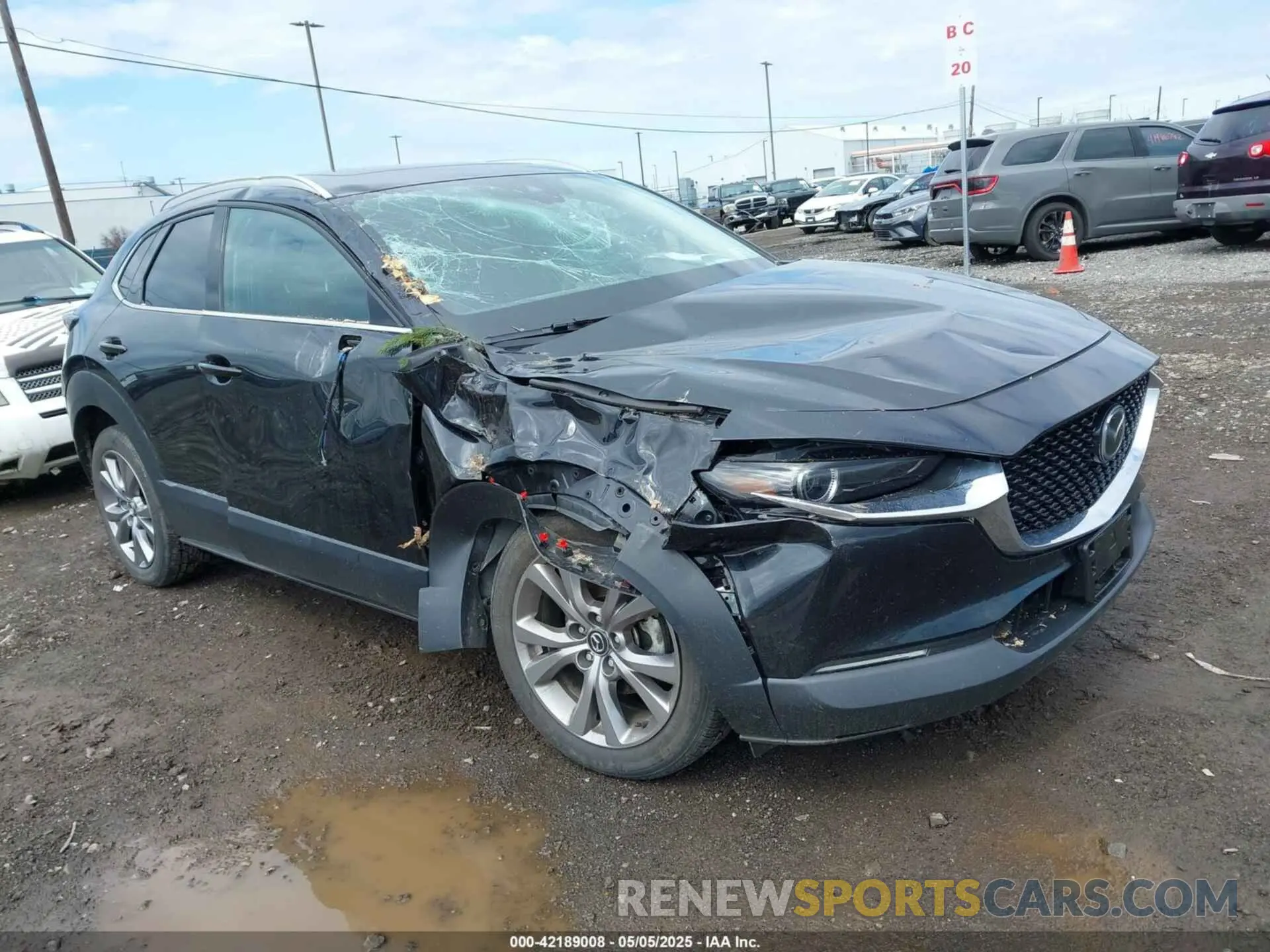 1 Фотография поврежденного автомобиля 3MVDMBDL5NM413878 MAZDA CX-30 2022