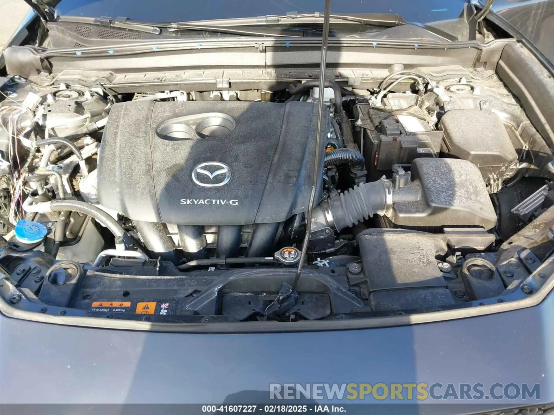 10 Фотография поврежденного автомобиля 3MVDMBDL9NM403273 MAZDA CX-30 2022