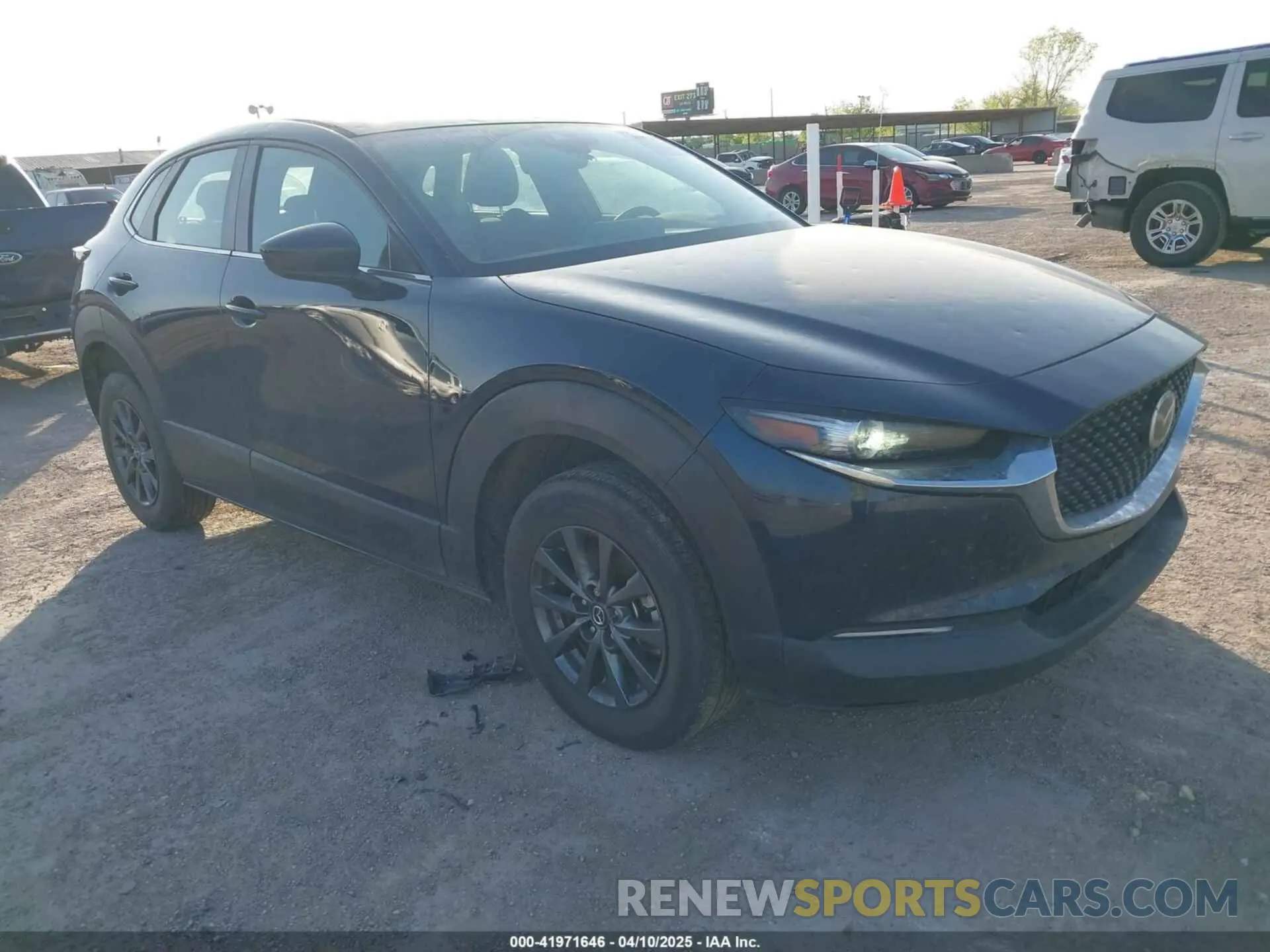 1 Photograph of a damaged car 3MVDMBAM1PM540711 MAZDA CX-30 2023