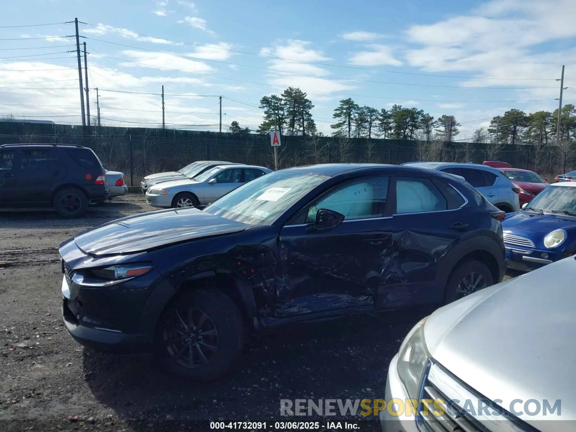 14 Photograph of a damaged car 3MVDMBAM1PM583896 MAZDA CX-30 2023