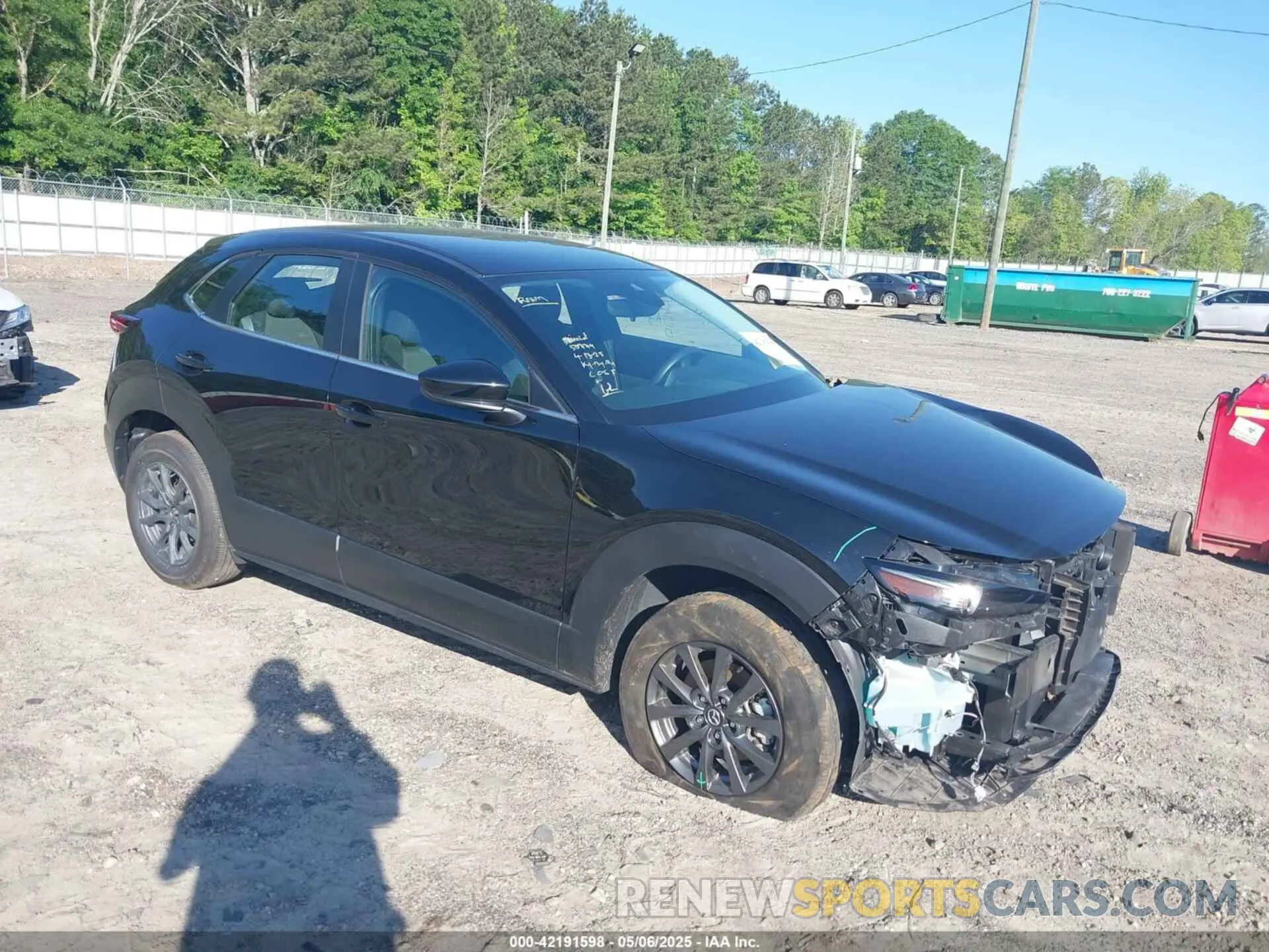 1 Photograph of a damaged car 3MVDMBAM7PM528546 MAZDA CX-30 2023