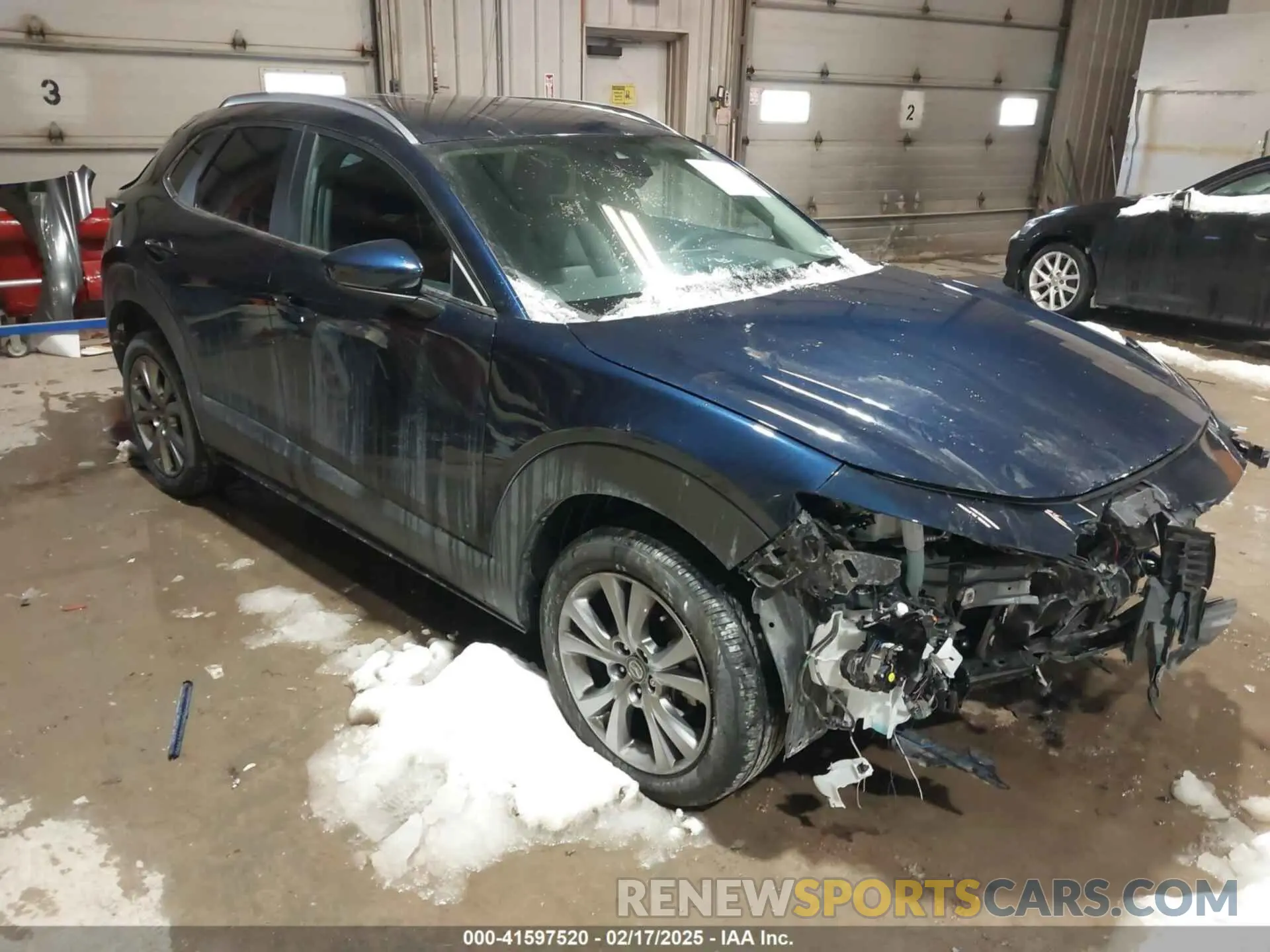 1 Photograph of a damaged car 3MVDMBBM2PM583968 MAZDA CX-30 2023