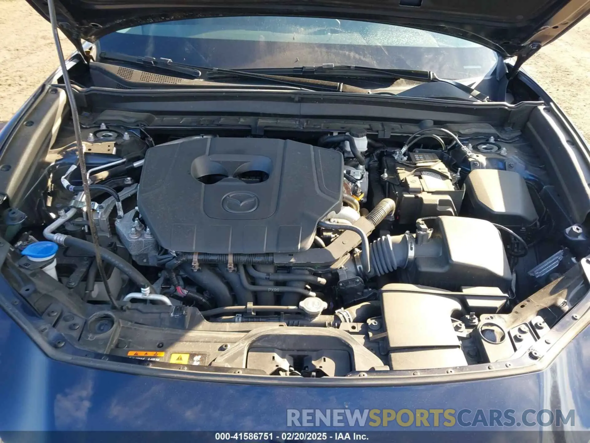 10 Фотография поврежденного автомобиля 3MVDMBBM2PM586062 MAZDA CX-30 2023