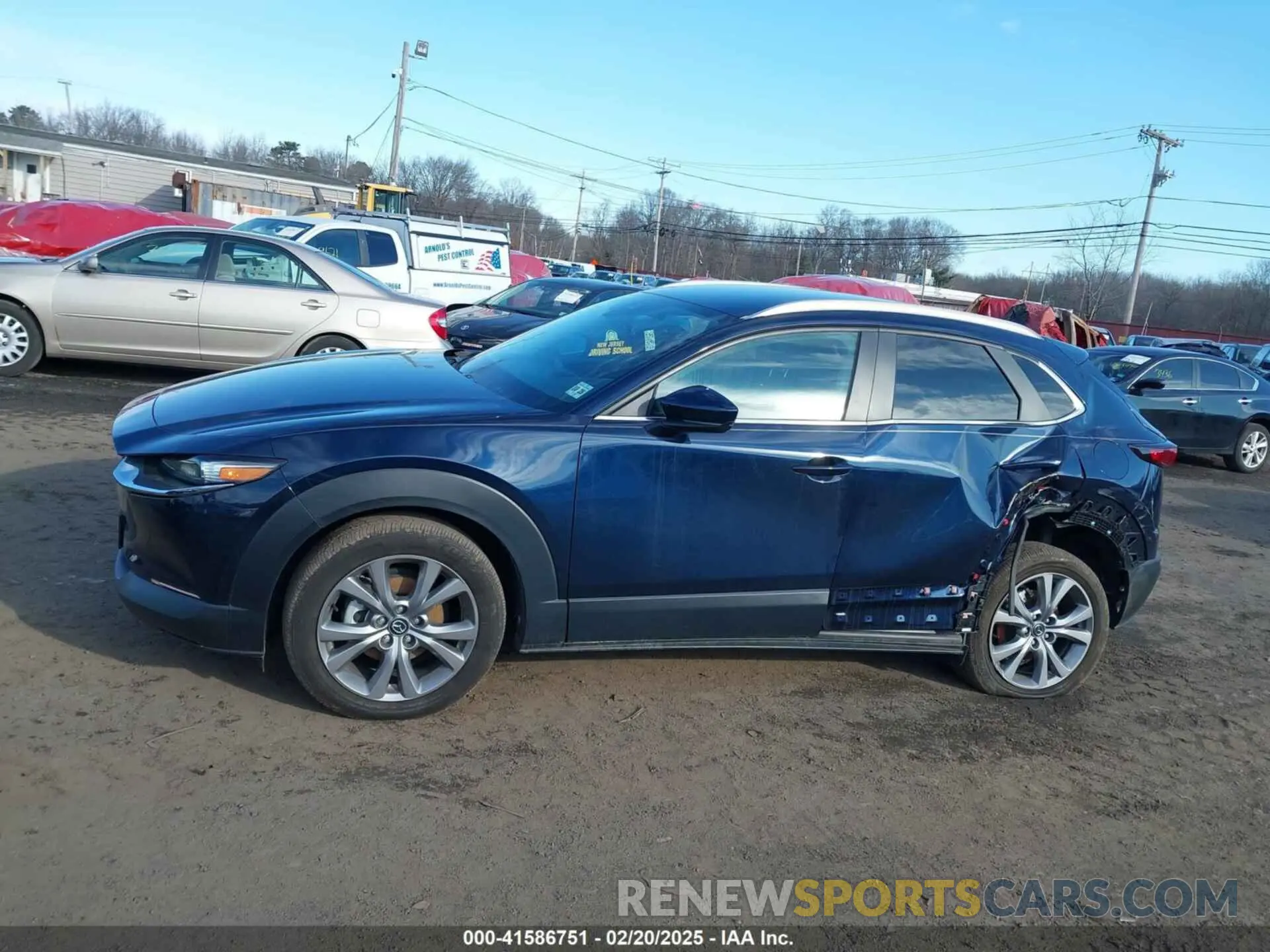 14 Фотография поврежденного автомобиля 3MVDMBBM2PM586062 MAZDA CX-30 2023