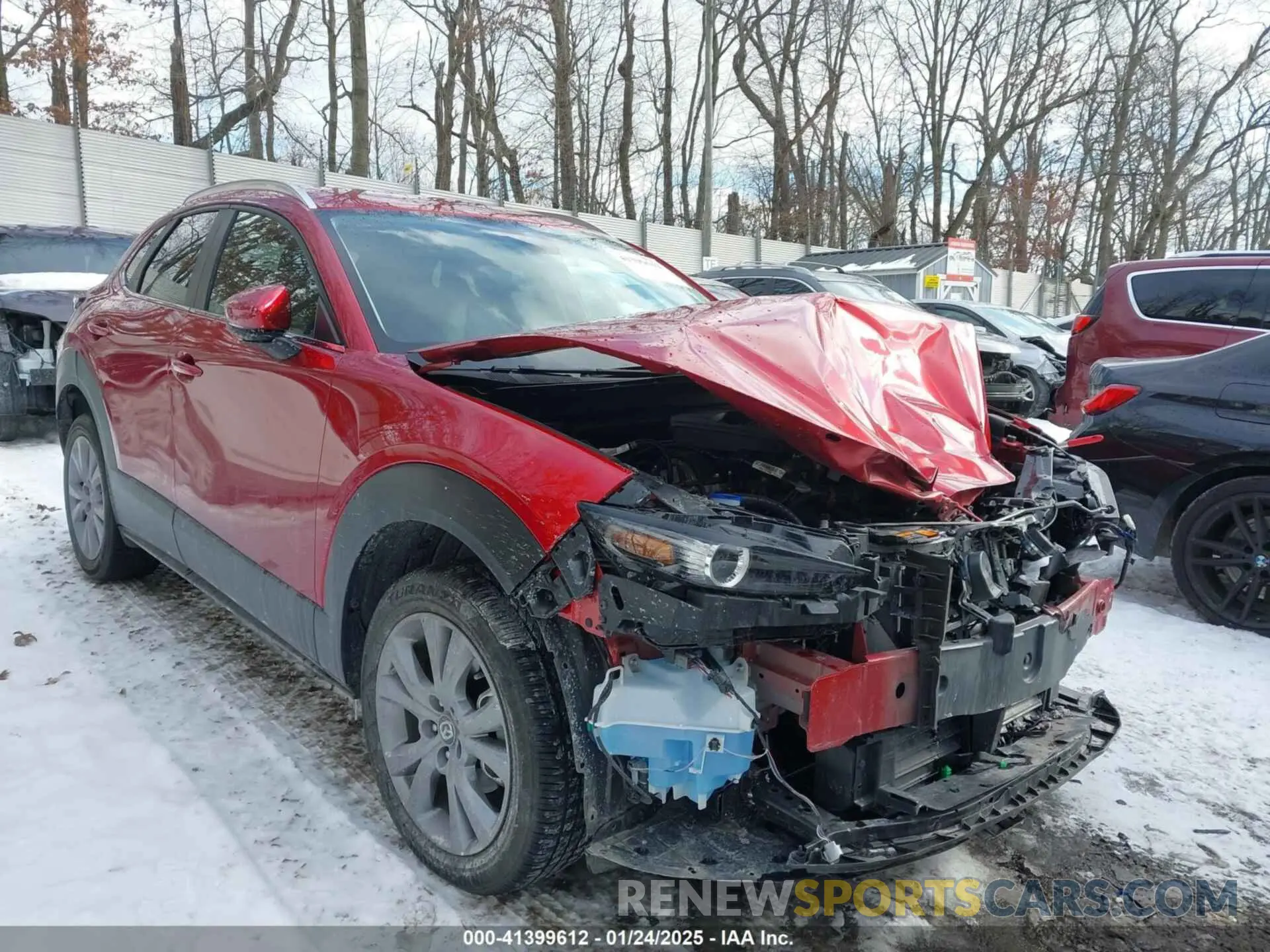 22 Photograph of a damaged car 3MVDMBBM4PM510021 MAZDA CX-30 2023