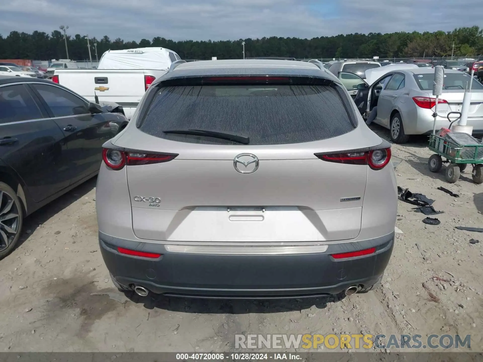 16 Photograph of a damaged car 3MVDMBBM6PM518380 MAZDA CX-30 2023
