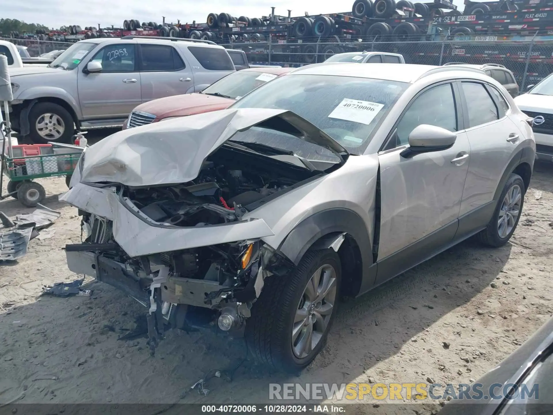 2 Photograph of a damaged car 3MVDMBBM6PM518380 MAZDA CX-30 2023