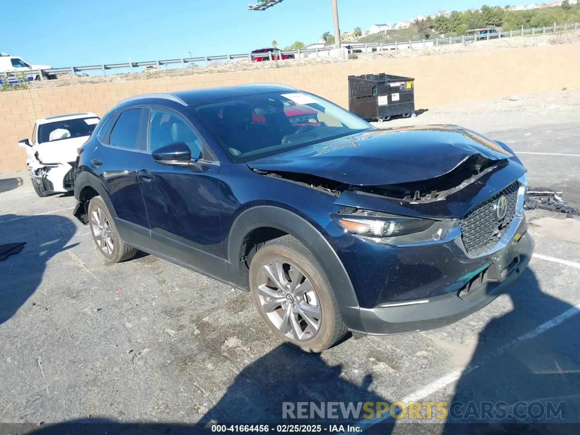 1 Photograph of a damaged car 3MVDMBBM8PM514475 MAZDA CX-30 2023