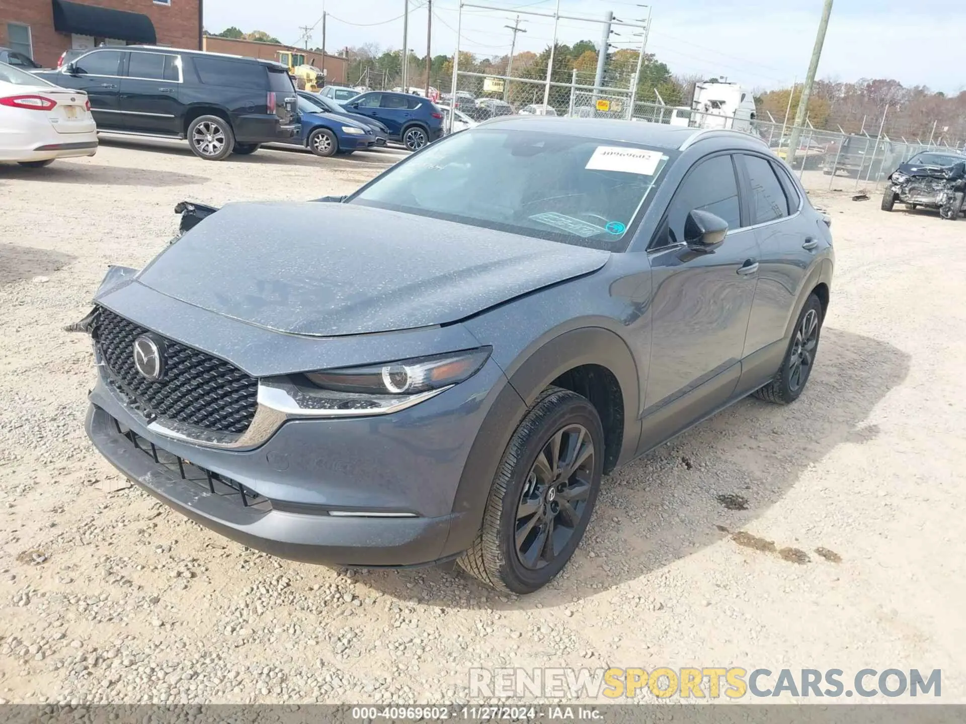2 Photograph of a damaged car 3MVDMBCM1PM537644 MAZDA CX-30 2023