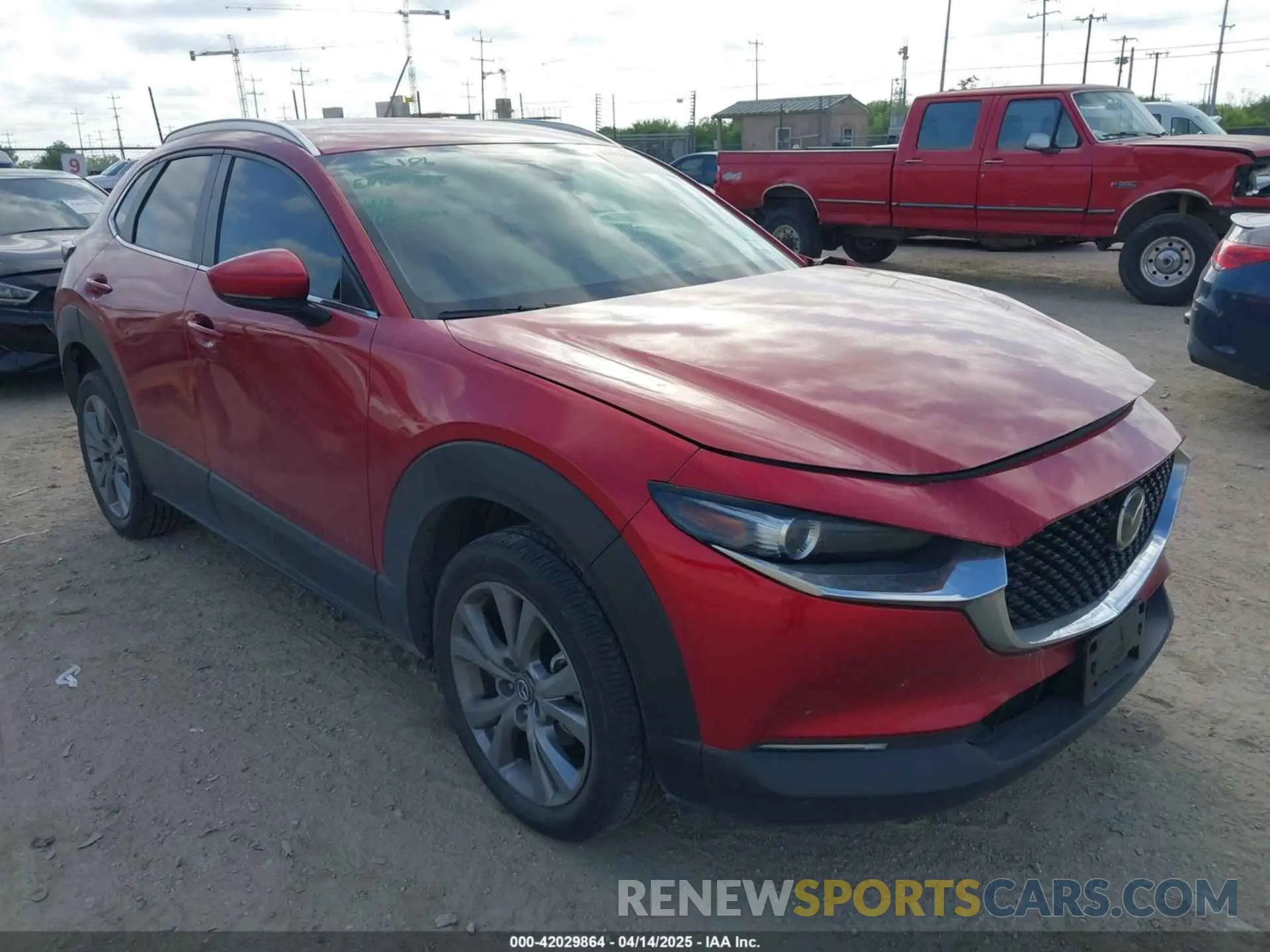 1 Photograph of a damaged car 3MVDMBCM1PM583653 MAZDA CX-30 2023