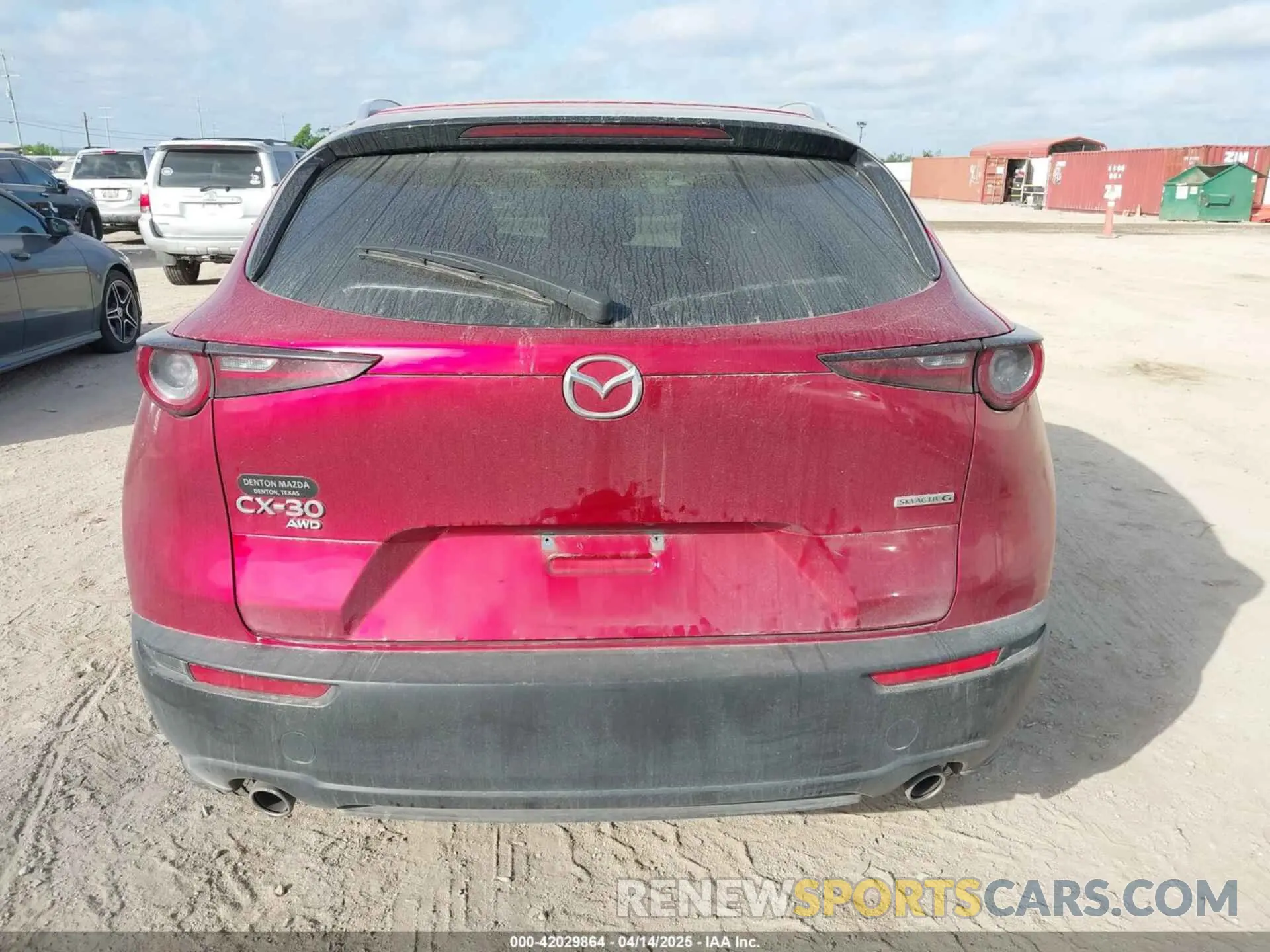 16 Photograph of a damaged car 3MVDMBCM1PM583653 MAZDA CX-30 2023