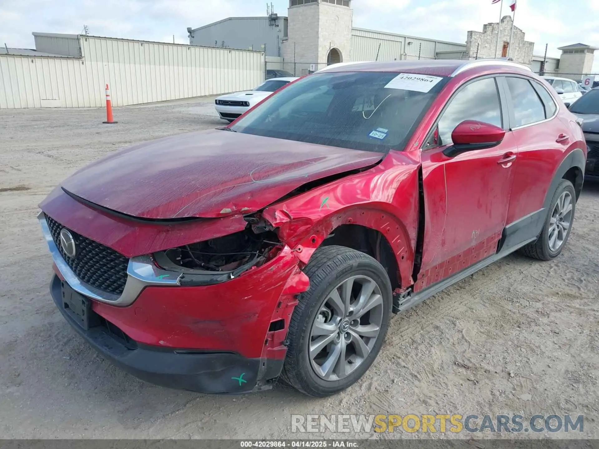 2 Photograph of a damaged car 3MVDMBCM1PM583653 MAZDA CX-30 2023