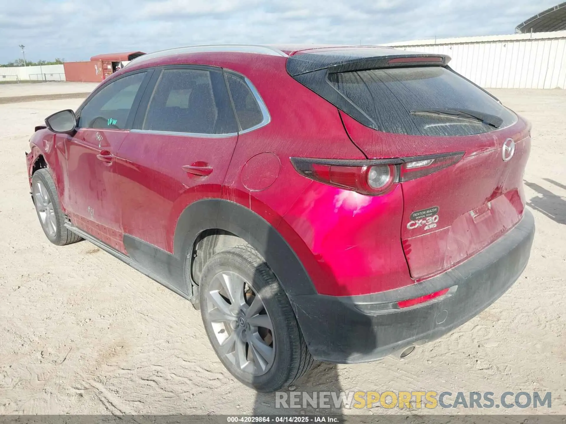 3 Photograph of a damaged car 3MVDMBCM1PM583653 MAZDA CX-30 2023