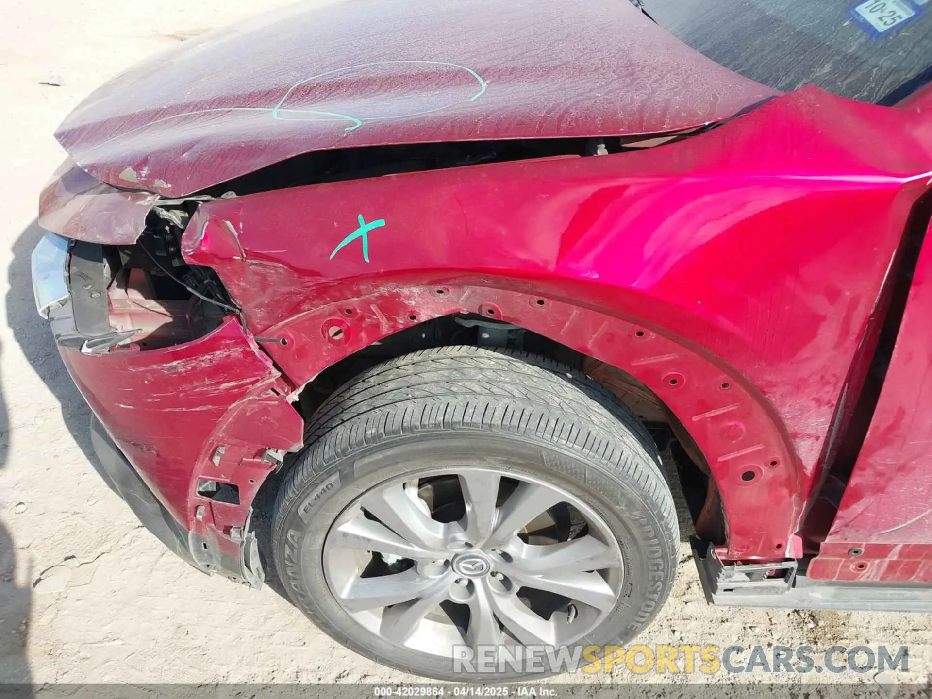 6 Photograph of a damaged car 3MVDMBCM1PM583653 MAZDA CX-30 2023