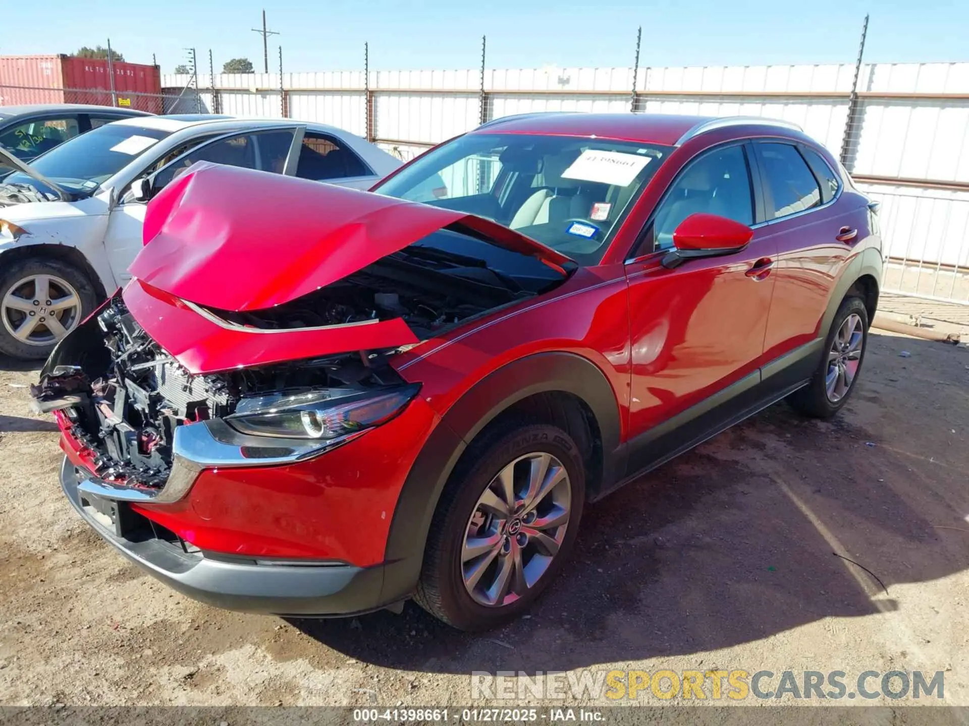2 Photograph of a damaged car 3MVDMBCM2PM570944 MAZDA CX-30 2023