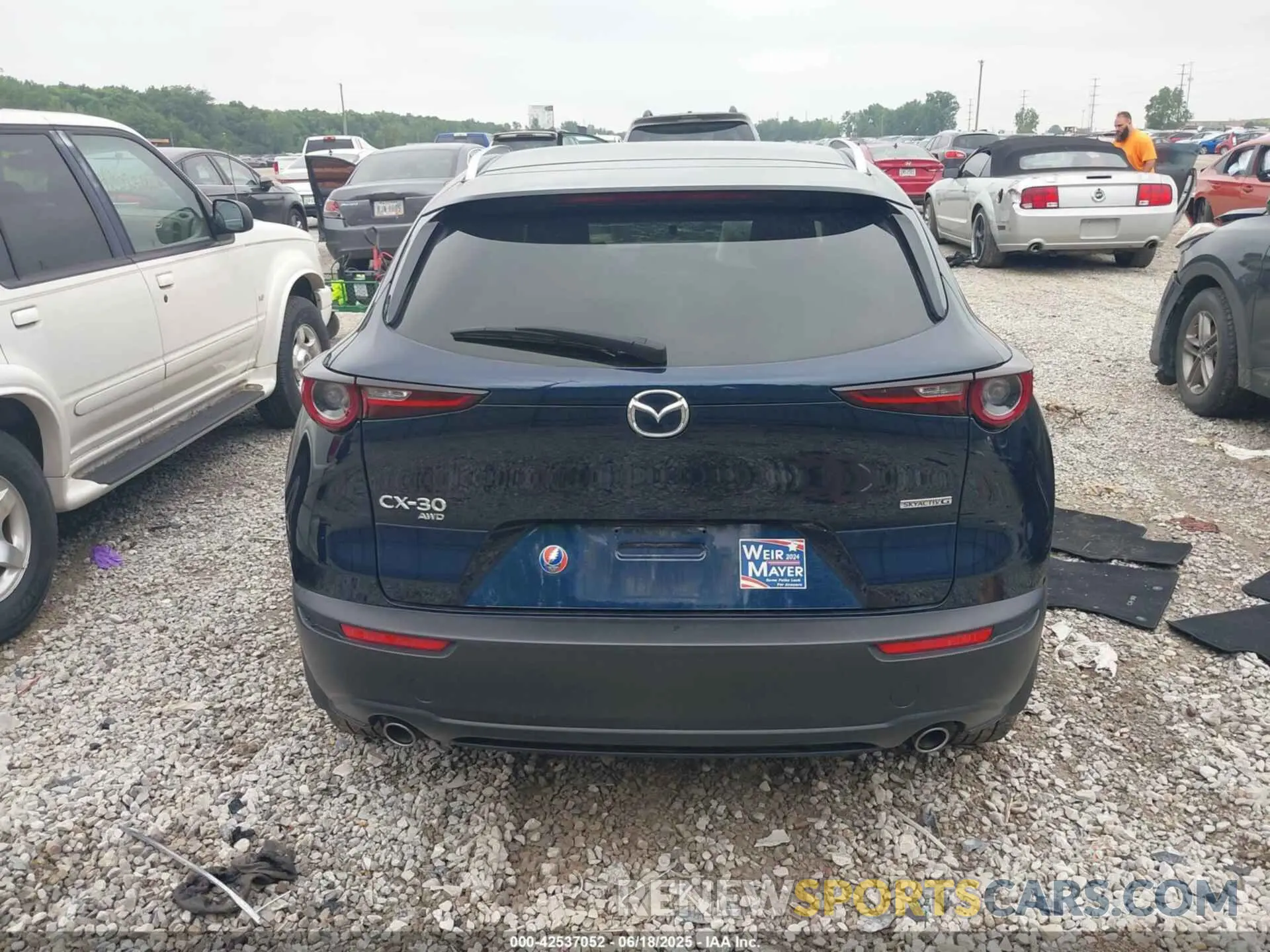 16 Photograph of a damaged car 3MVDMBCM6PM527594 MAZDA CX-30 2023