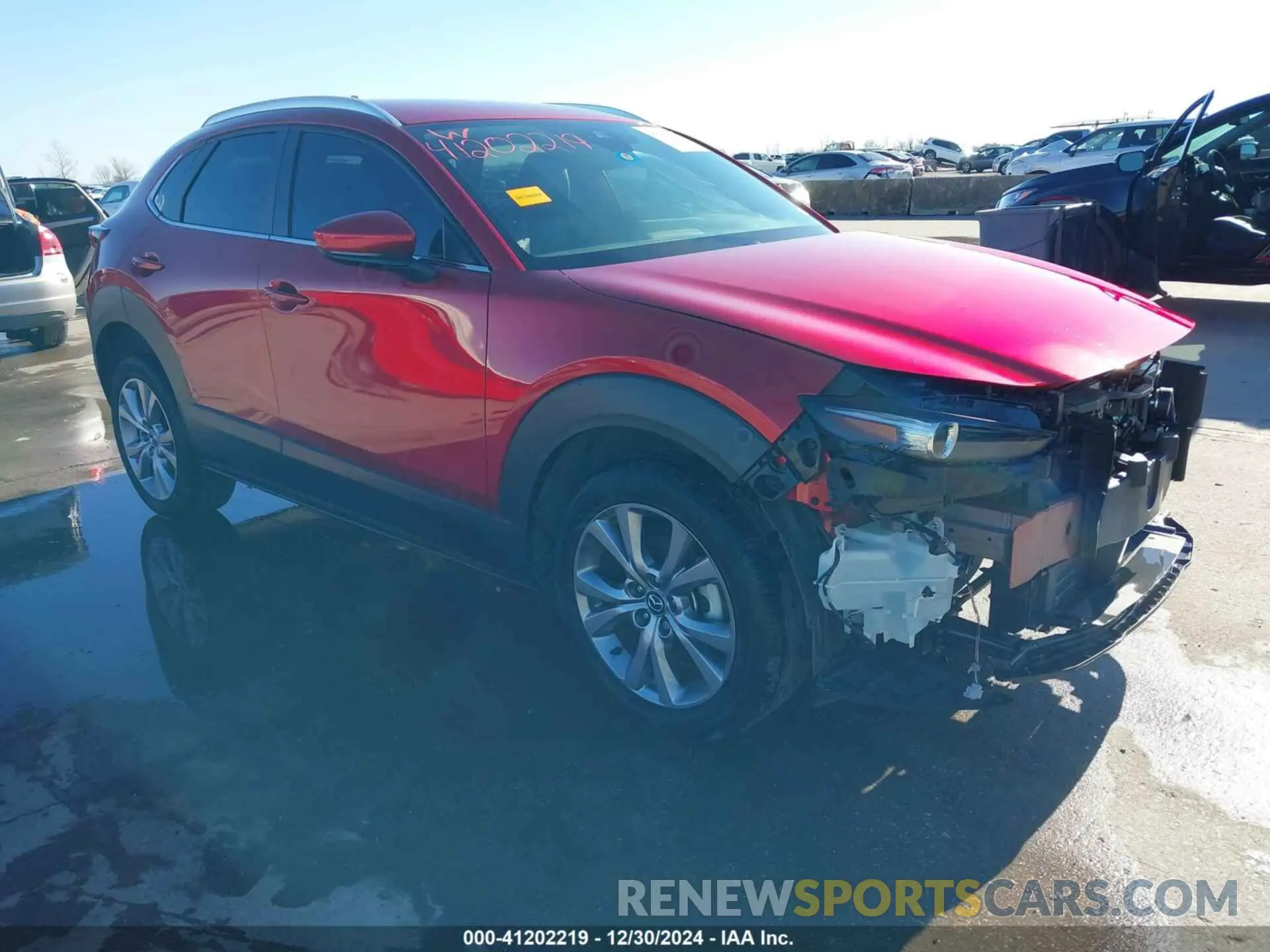 1 Photograph of a damaged car 3MVDMBCM7PM548552 MAZDA CX-30 2023