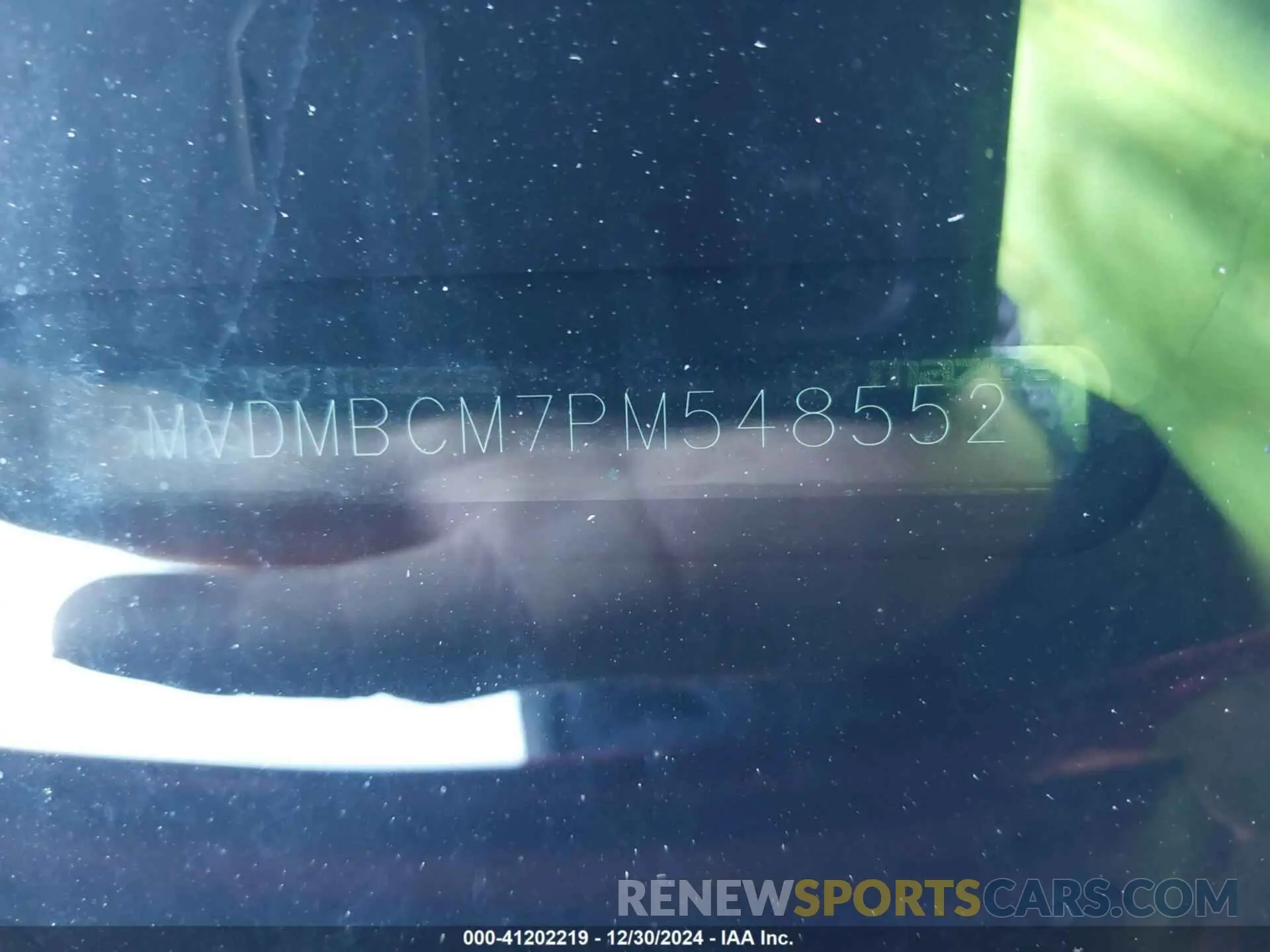 18 Photograph of a damaged car 3MVDMBCM7PM548552 MAZDA CX-30 2023