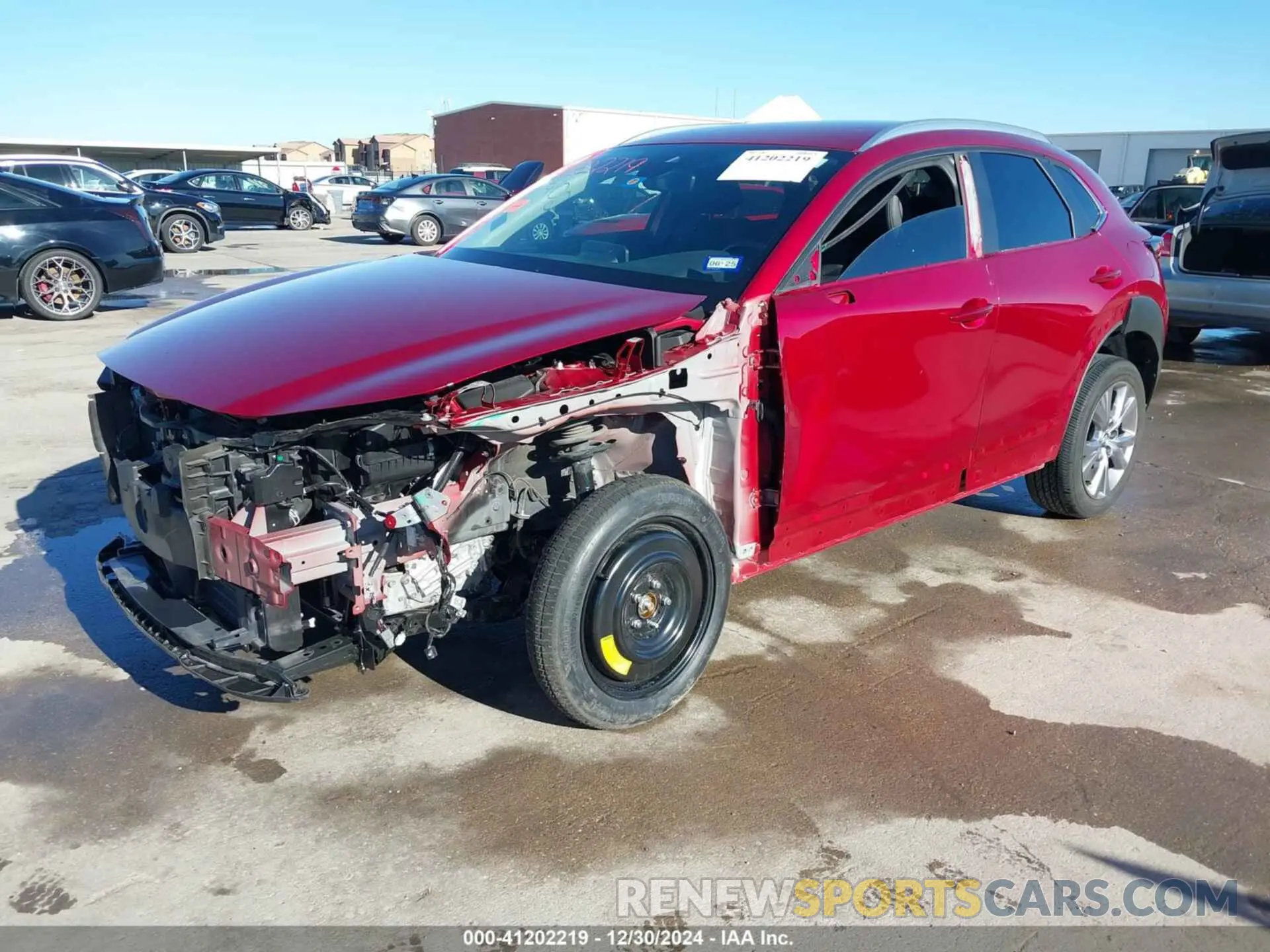 2 Photograph of a damaged car 3MVDMBCM7PM548552 MAZDA CX-30 2023