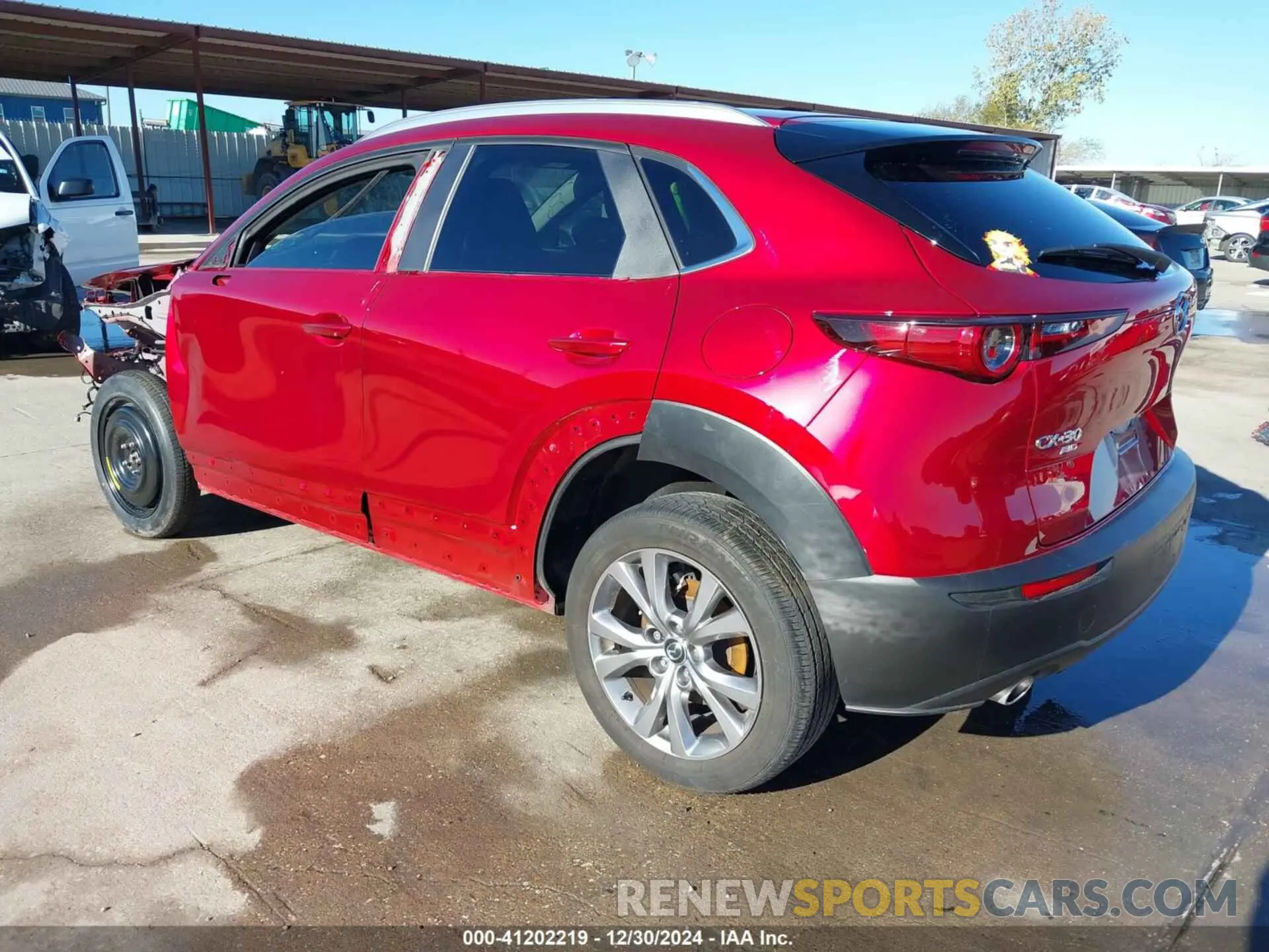 3 Photograph of a damaged car 3MVDMBCM7PM548552 MAZDA CX-30 2023