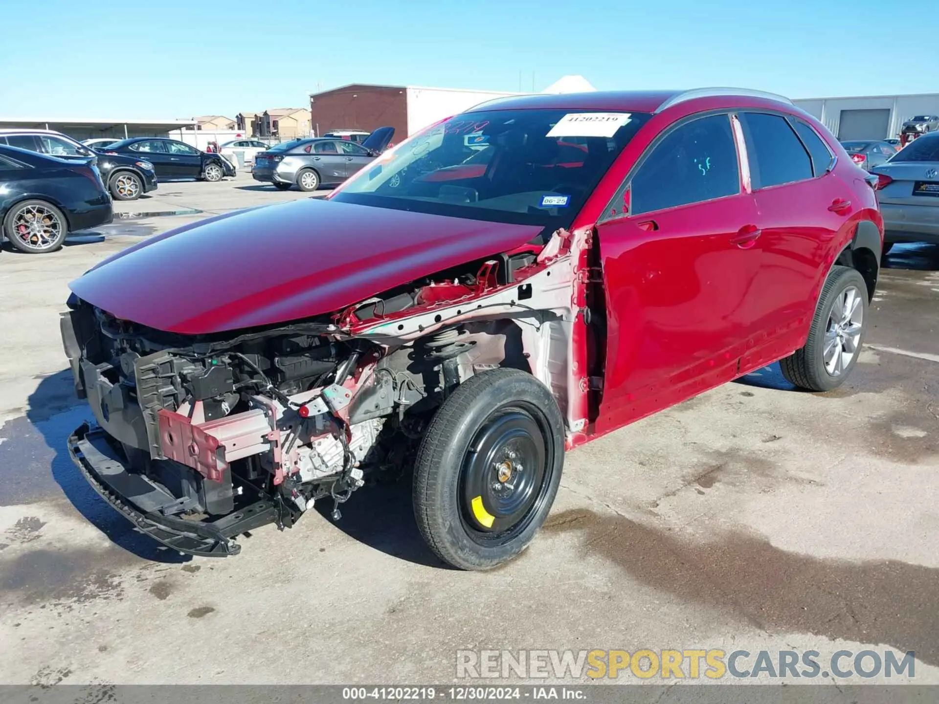 6 Photograph of a damaged car 3MVDMBCM7PM548552 MAZDA CX-30 2023