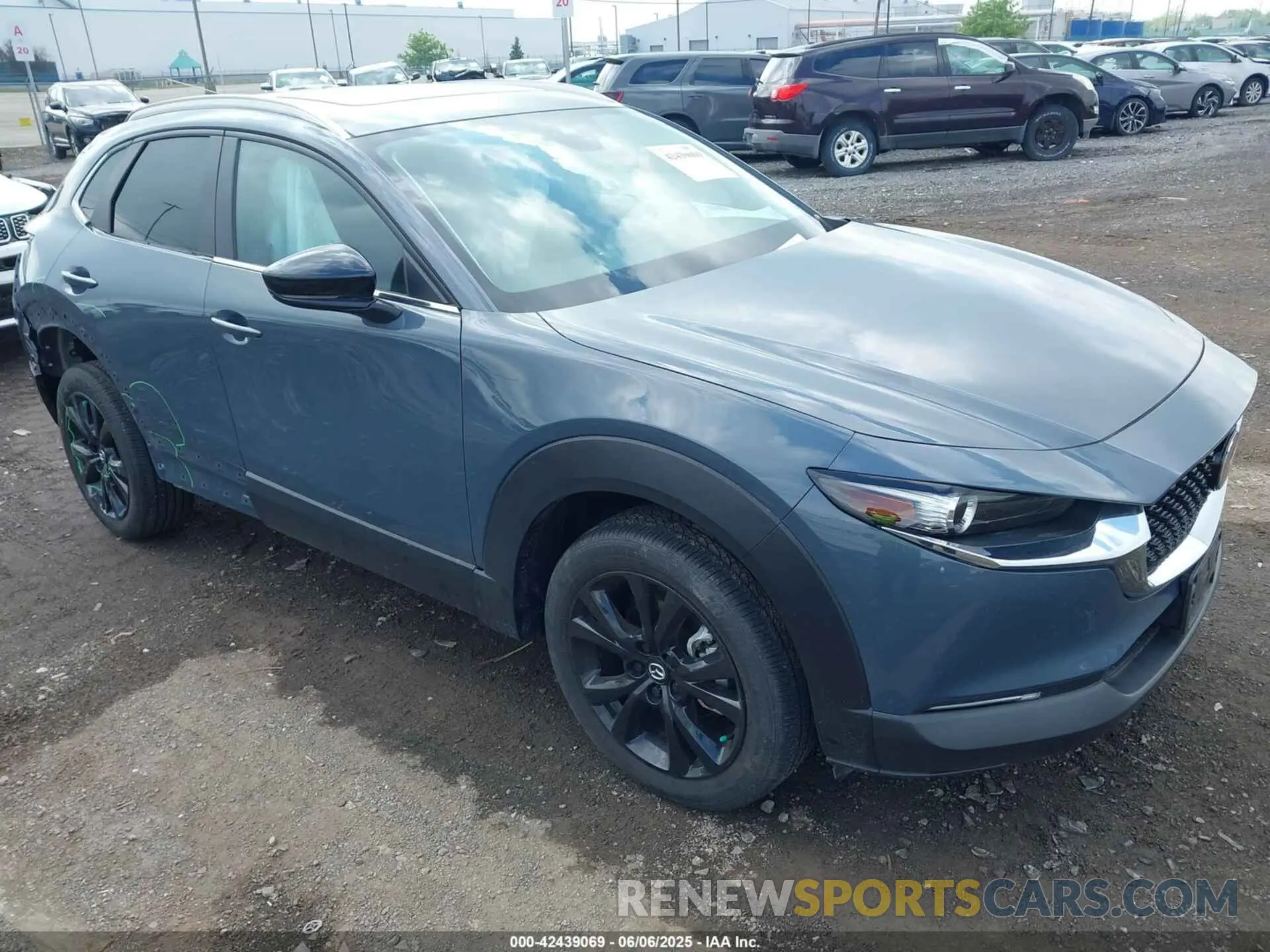 1 Photograph of a damaged car 3MVDMBCM7PM587903 MAZDA CX-30 2023