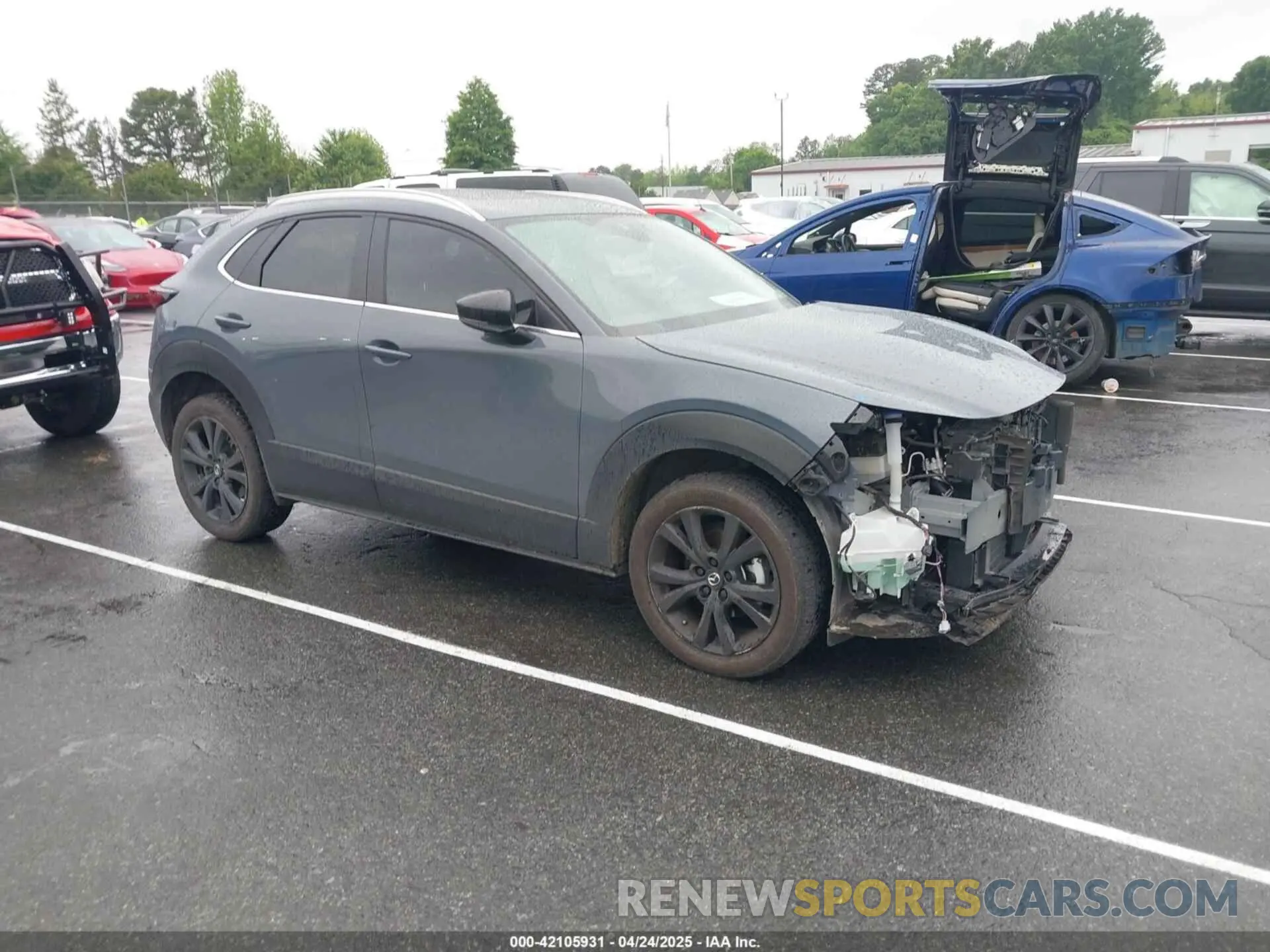 1 Photograph of a damaged car 3MVDMBCM9PM574358 MAZDA CX-30 2023
