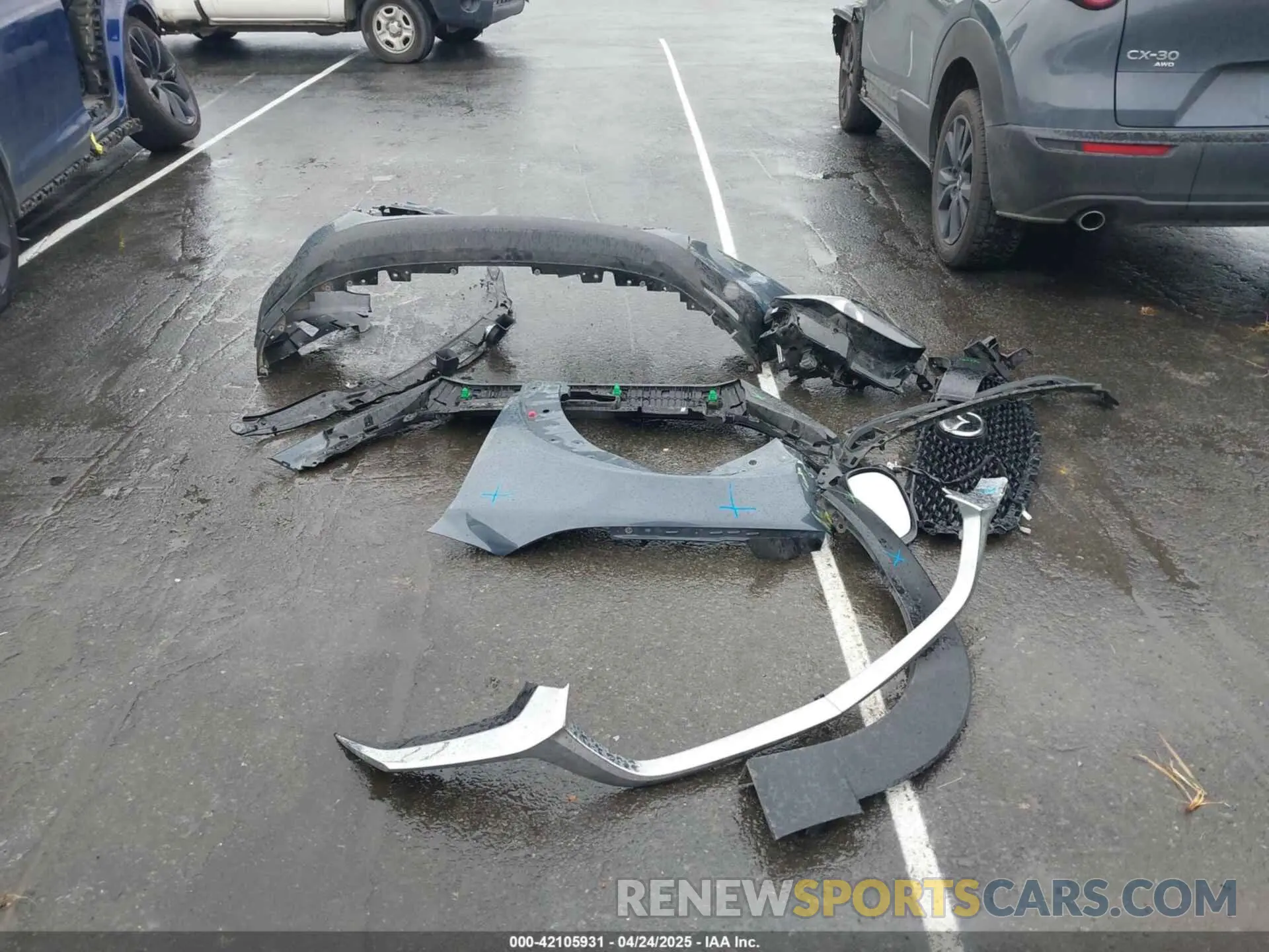 12 Photograph of a damaged car 3MVDMBCM9PM574358 MAZDA CX-30 2023