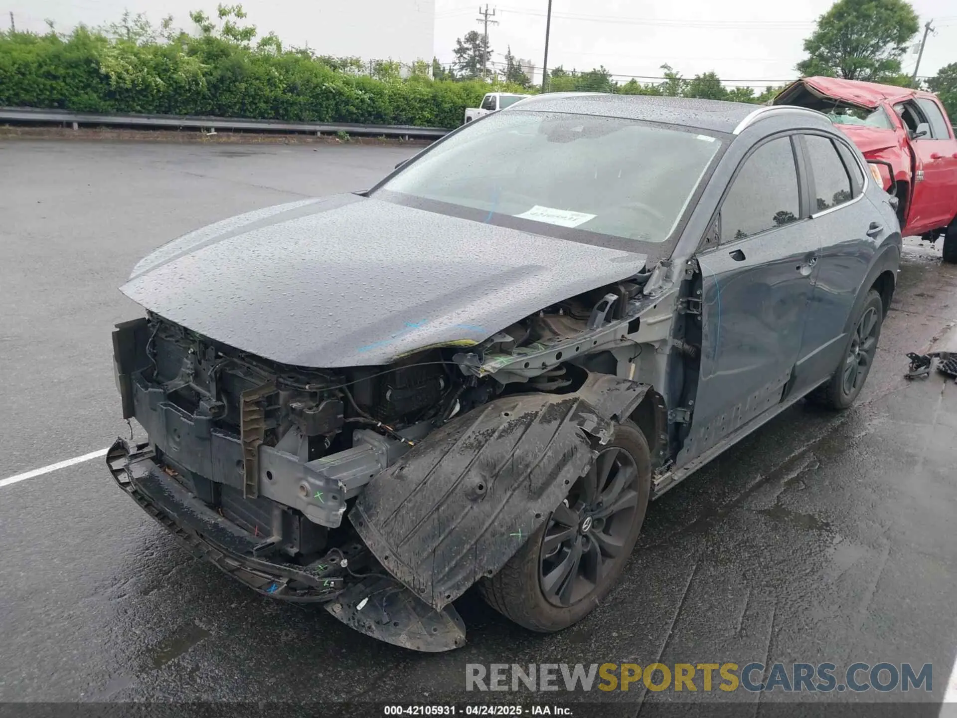 6 Photograph of a damaged car 3MVDMBCM9PM574358 MAZDA CX-30 2023