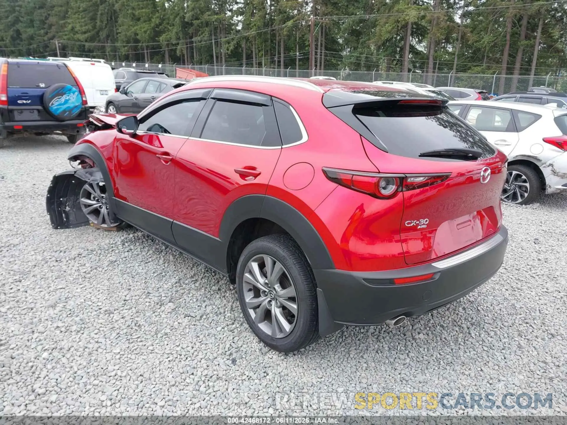 3 Photograph of a damaged car 3MVDMBDM1PM520048 MAZDA CX-30 2023