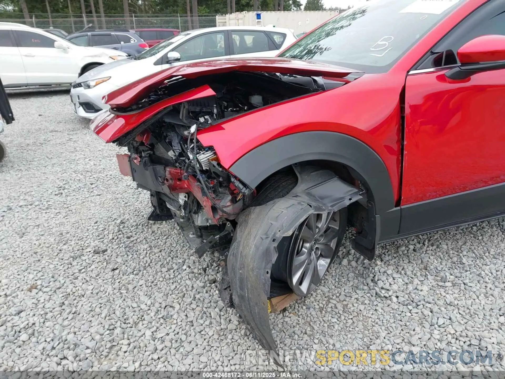 6 Photograph of a damaged car 3MVDMBDM1PM520048 MAZDA CX-30 2023