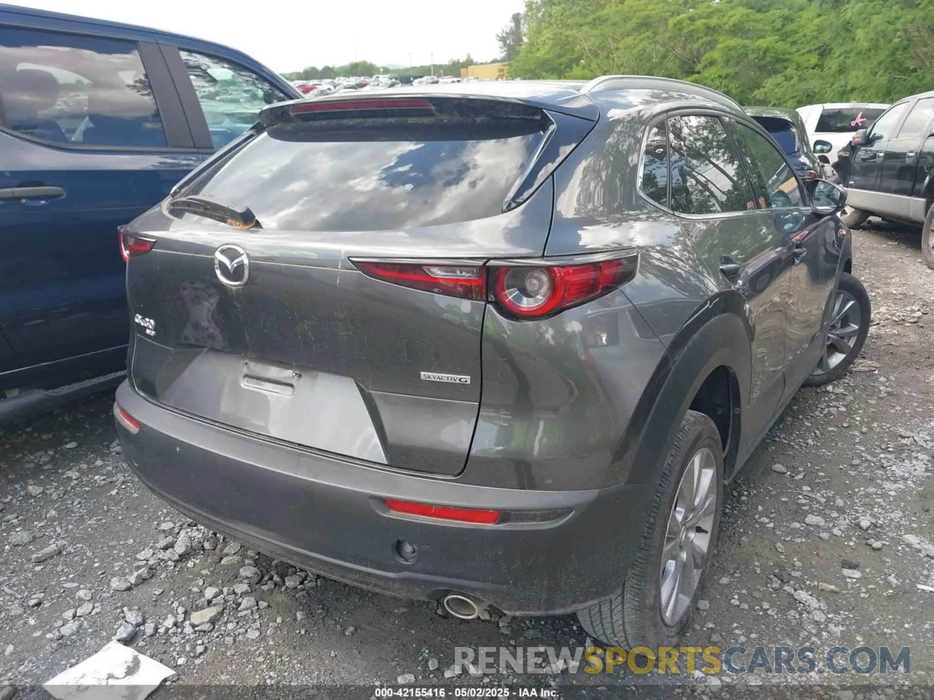 4 Фотография поврежденного автомобиля 3MVDMBDM2PM526974 MAZDA CX-30 2023