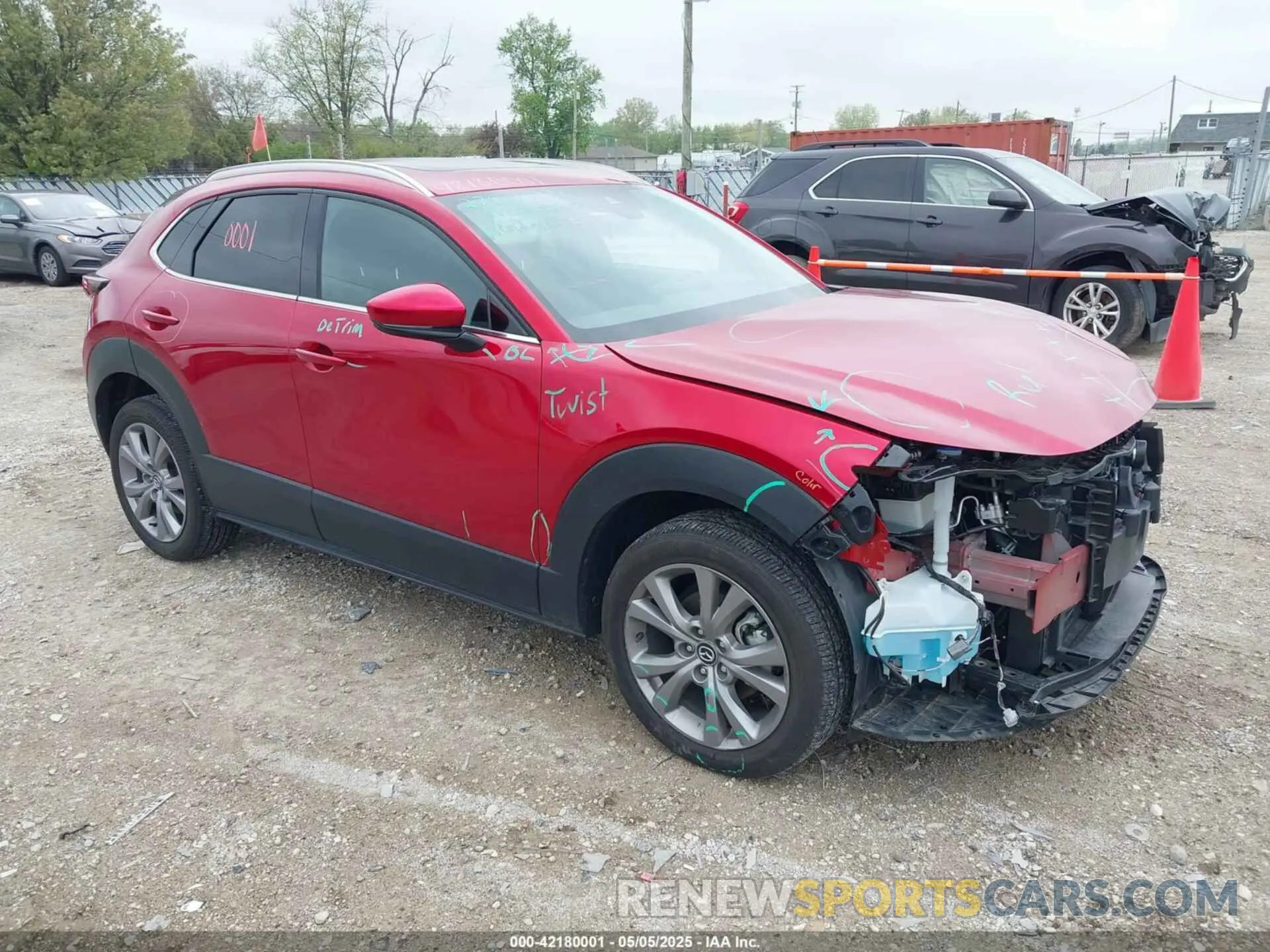 1 Фотография поврежденного автомобиля 3MVDMBDM3PM511402 MAZDA CX-30 2023