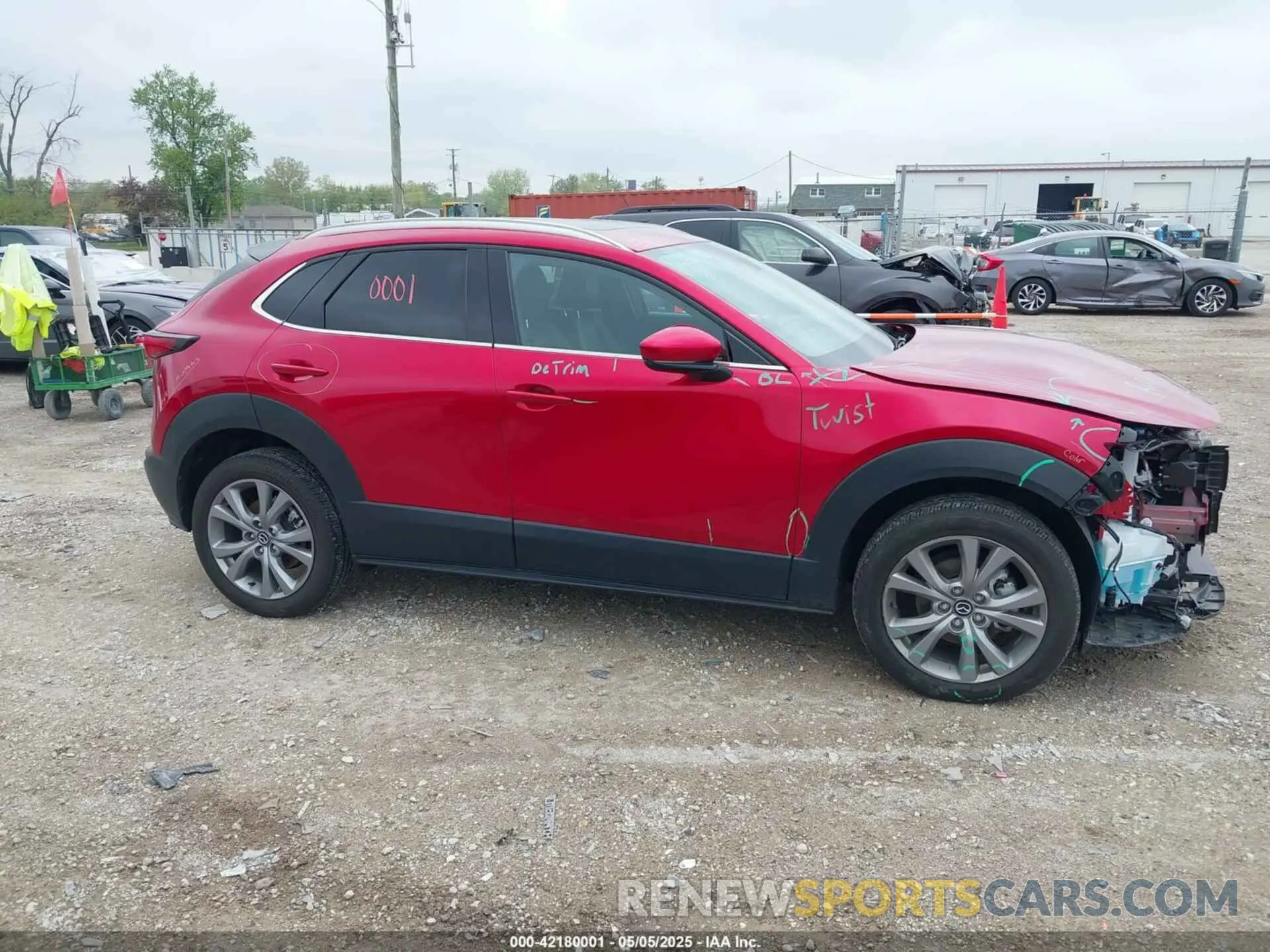 14 Фотография поврежденного автомобиля 3MVDMBDM3PM511402 MAZDA CX-30 2023