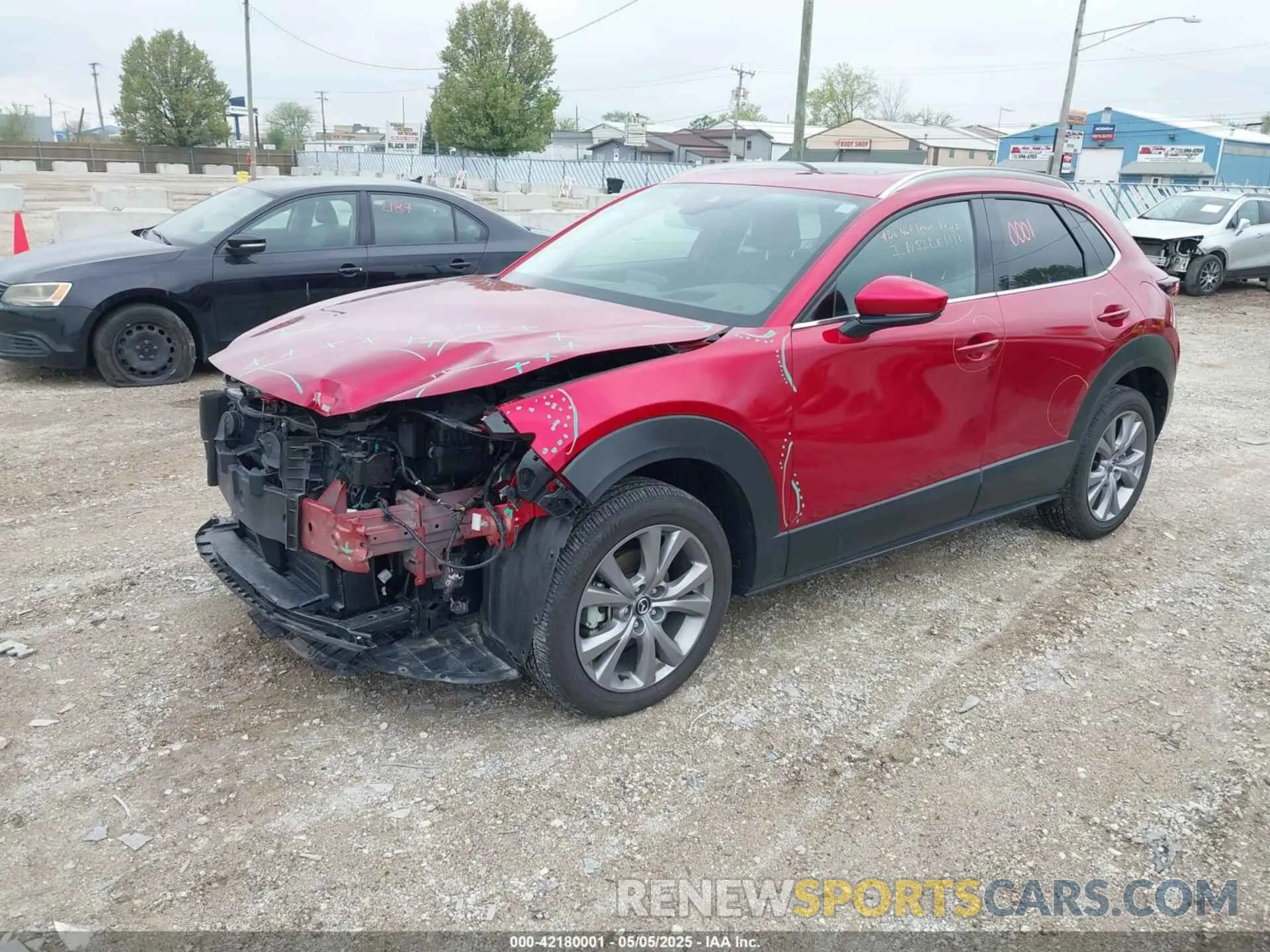 2 Фотография поврежденного автомобиля 3MVDMBDM3PM511402 MAZDA CX-30 2023