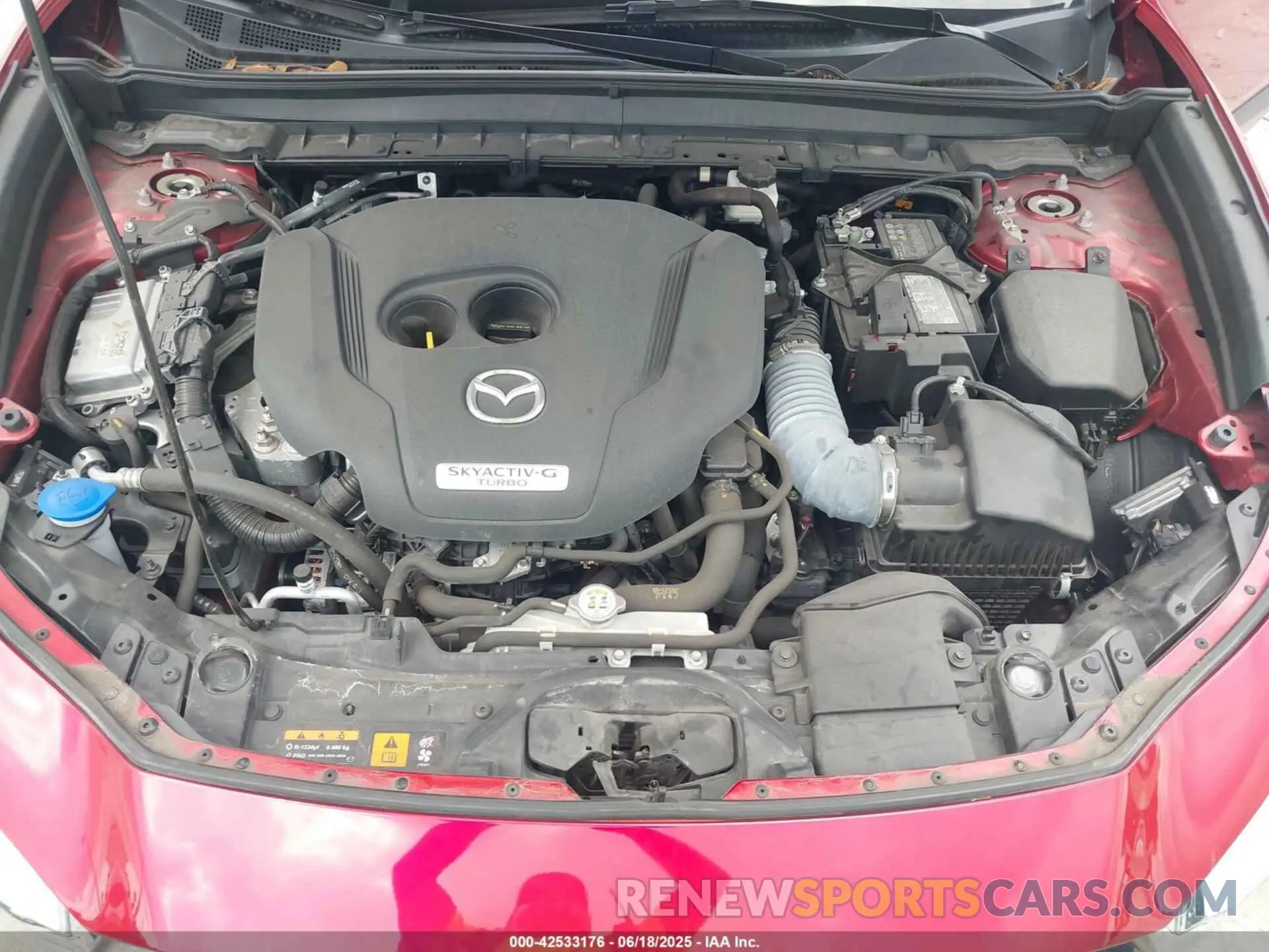 10 Фотография поврежденного автомобиля 3MVDMBDY3PM507398 MAZDA CX-30 2023